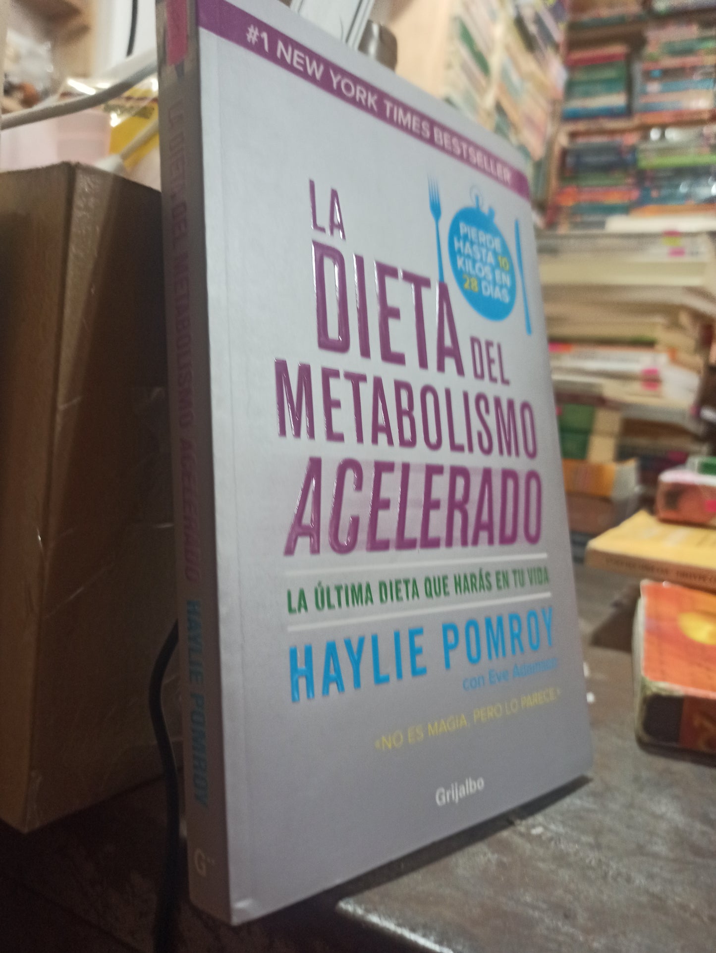 LA DIETA DEL METABOLISMO ACELERADO POR EVE ADAMSON USADO SALUD ALDAMA