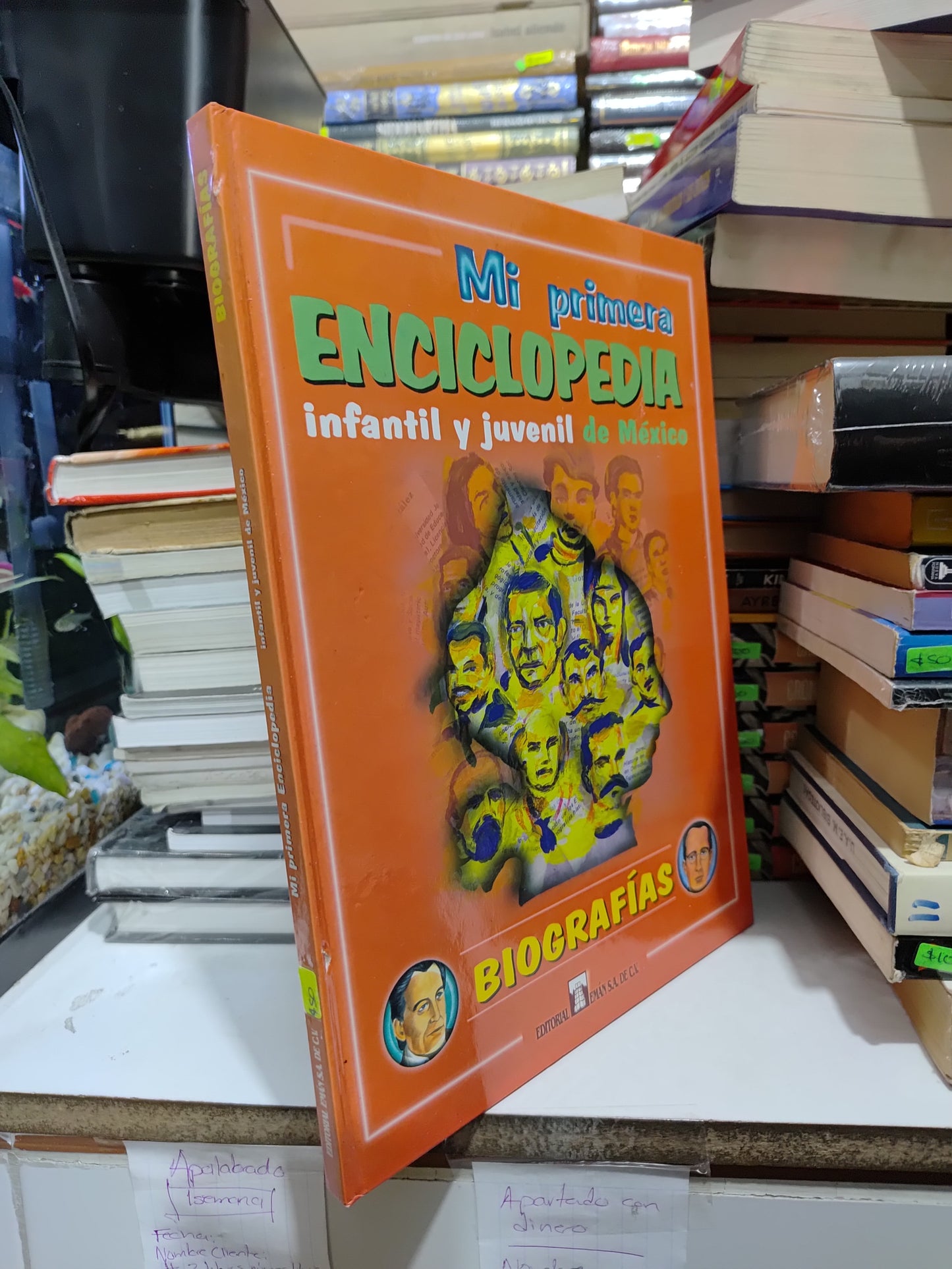 MI PRIMER ENCICLOEPDIA BIOGRAFIAS POR EDITORIAL EMAN USADO INFANTILES JUAREZ 507