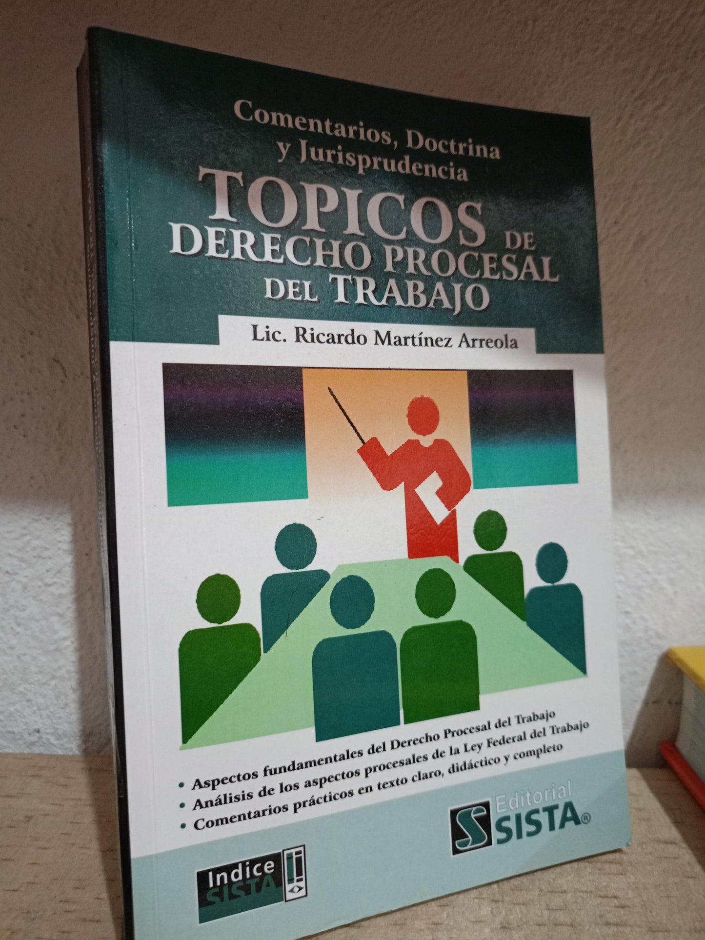 COMENTARIOS DOCTRINAS U JURISPRUDENCIA TOPICOS DE DERECHO PROCESAL DEL TRABAJO POR RICARDO MARTINEZ ARREOLA USADO DERECHO LITERARIO 305