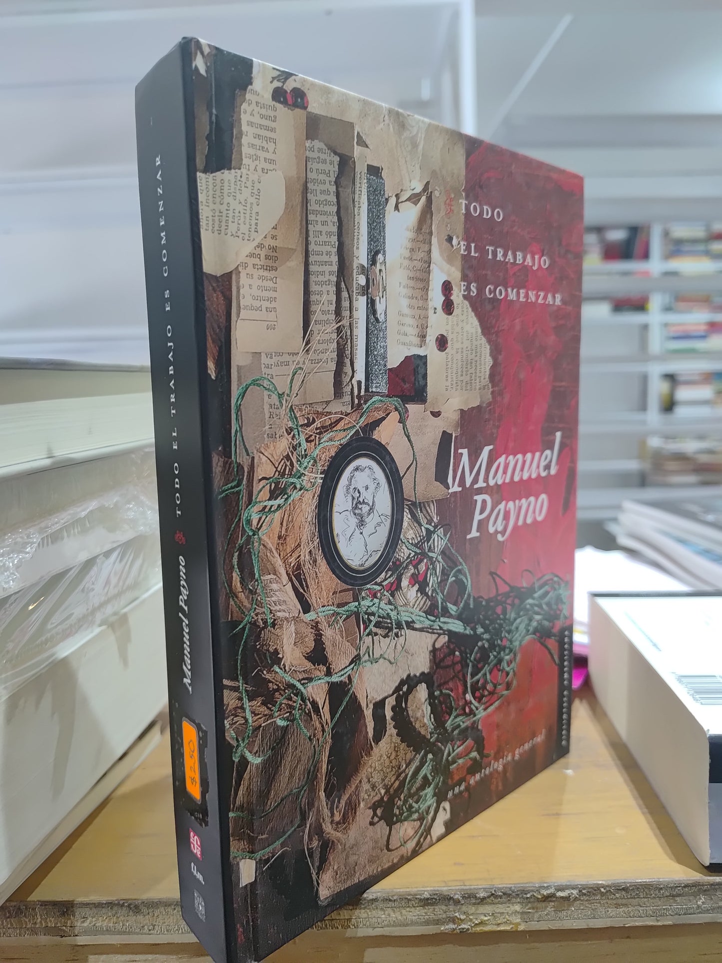 TODO EL TRABAJO ES COMENZAR POR MANUEL PAYNO USADO NOVELAS JUAREZ 515