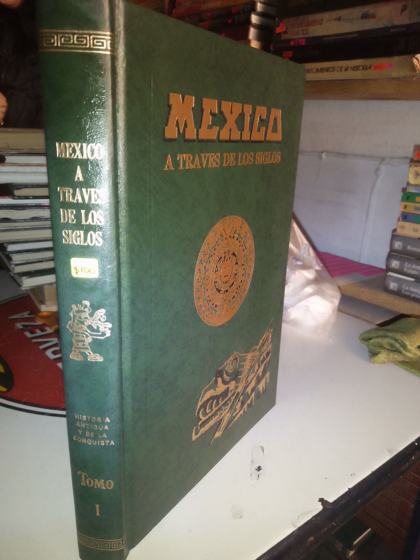 MEXICO A TRAVES DE LOS SIGLOS USADO HISTORIA LITERARIO 207
