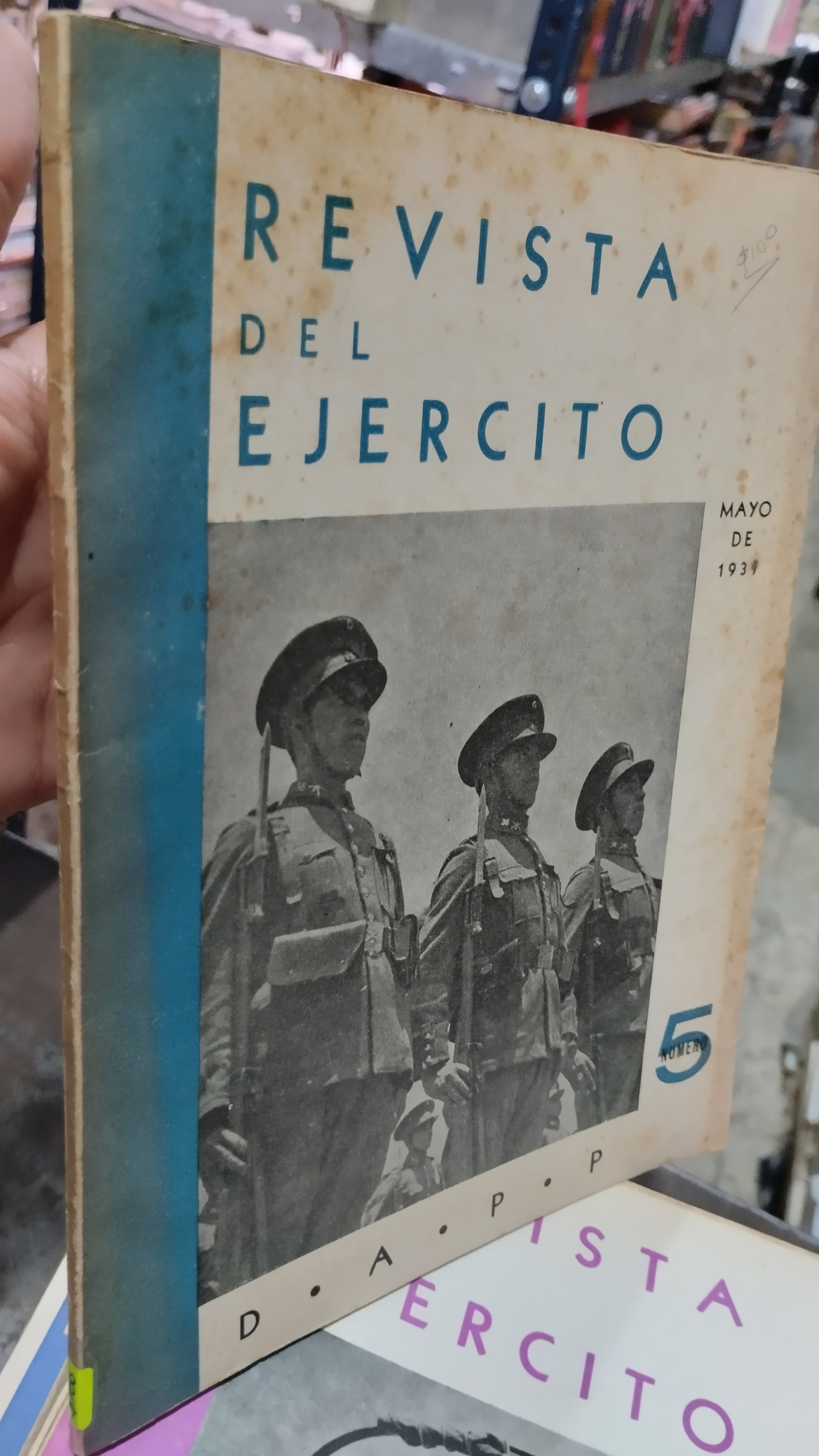 REVISTA DEL EJERCITO NO. 5 LIBRO USADO ESTADO DE MEXICO ALDAMA