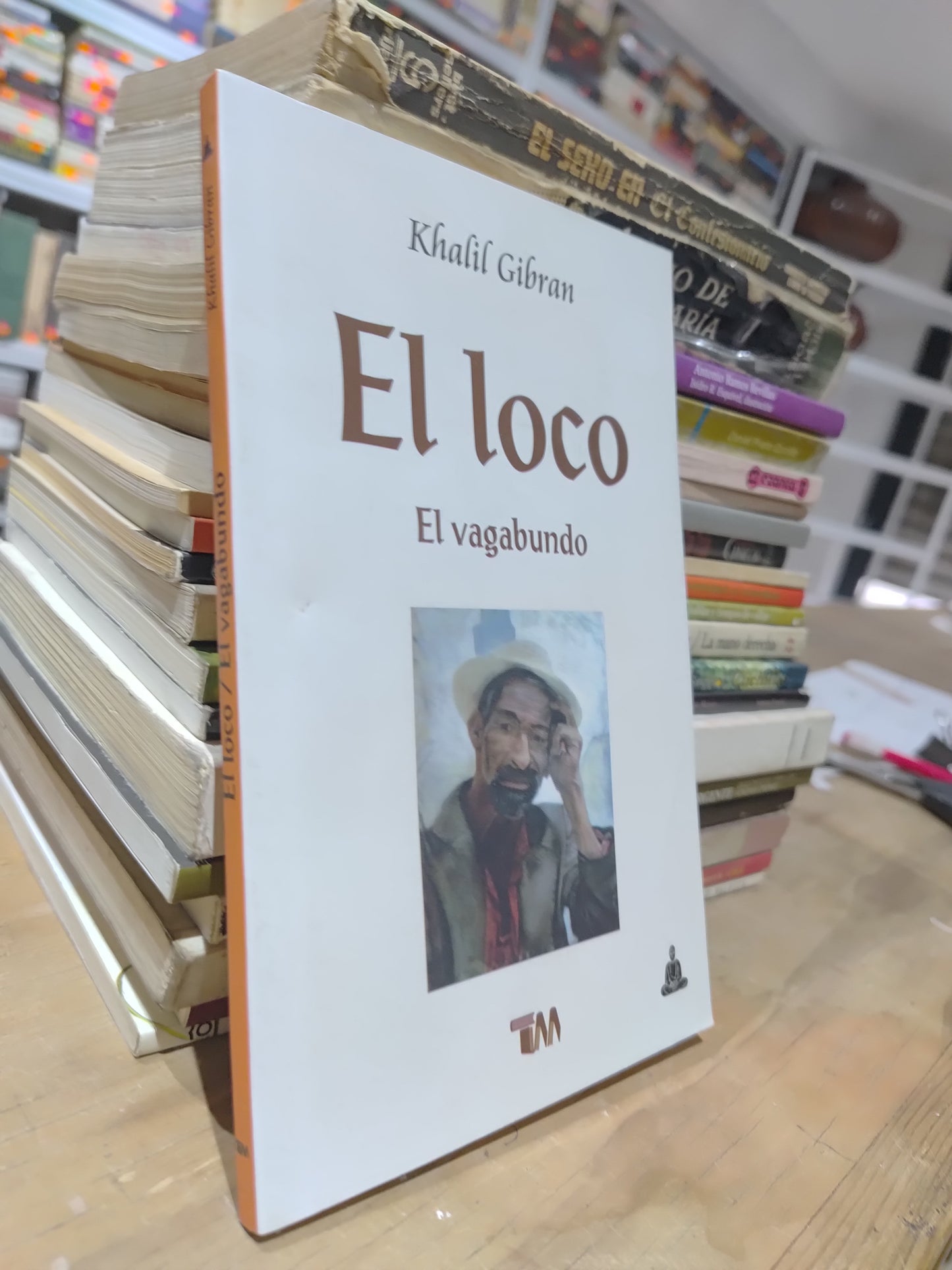 EL LOCO EL VAGABUNDO POR KHALI GIBRAN USADO NOVELAS JUAREZ 515