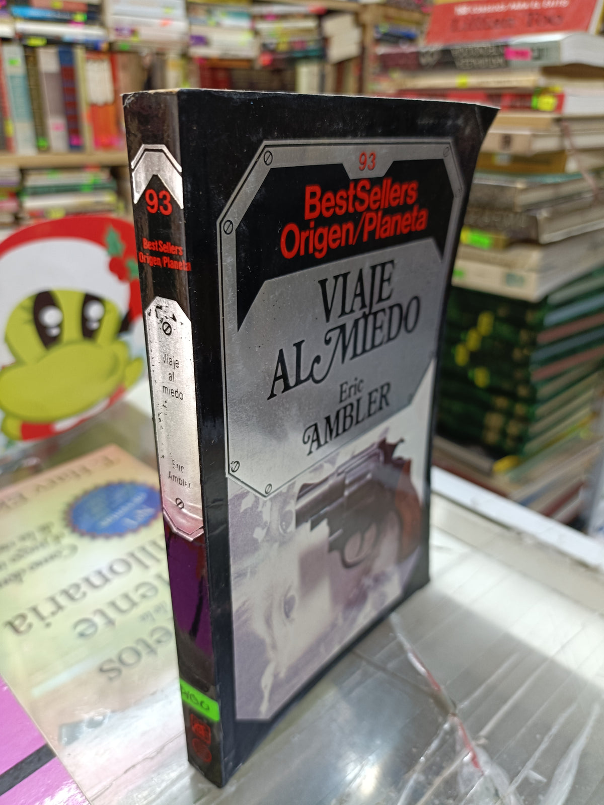 VIAJE AL MUNDO POR ERIC AMBLER USADO NOVELA LITERARIO 207