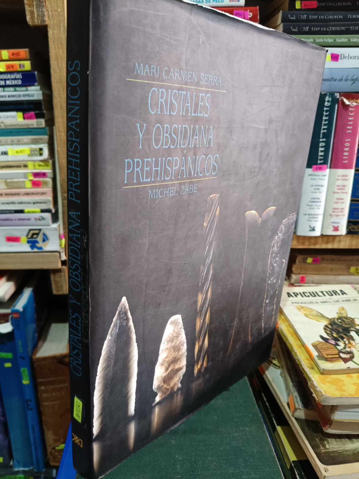 CRISTALES Y OBSIDIANAS PREHISPANICOS MARI CARMEN SERRA MICHEL ZABE USADO ARTE LITERARIO 305