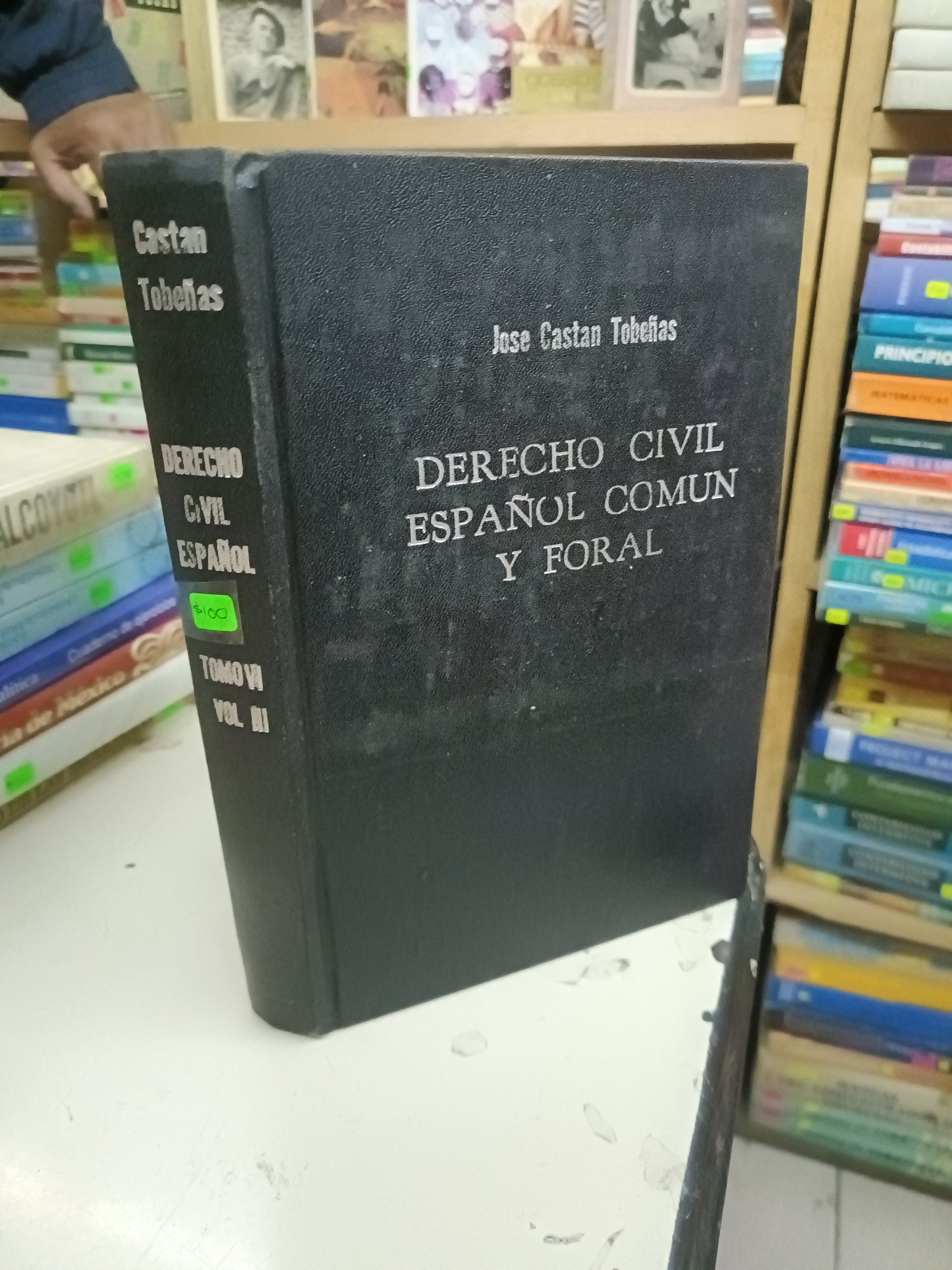 DERECHO CIVIL ESPAÑOL COMÚN Y FORAL POR JOSÉ CASTAN TOBEÑAS USADO DERECHO LITERARIO 207