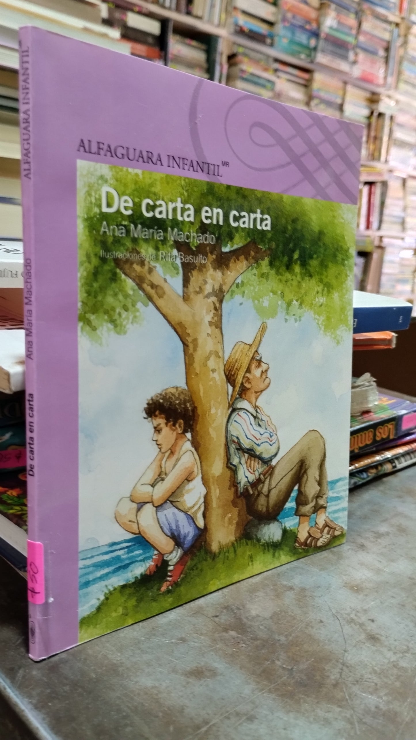 DE CARTA EN CARTA POR ANA MARIA MACHADO LIBRO USADO INFANTIL ALDAMA