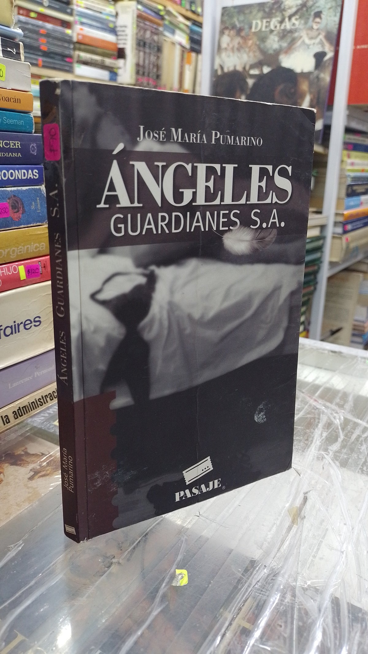 ANGELES GUARDIANES S.A POR JOSE MARIA PUMARINO USADO NOVELA JUAREZ 515