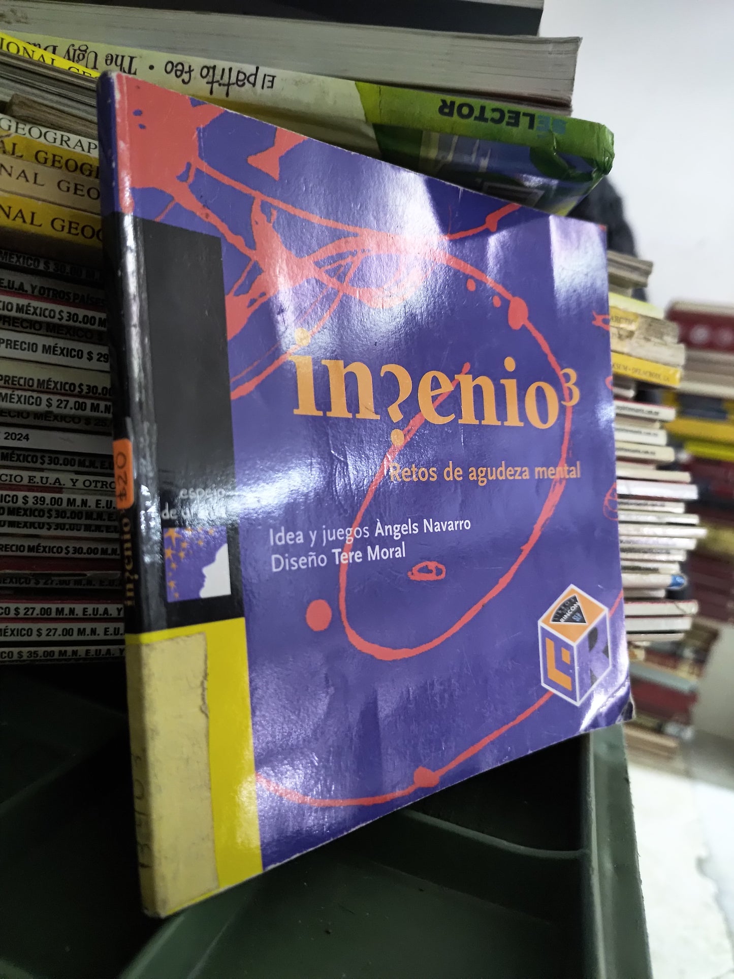 INGENIO 3 RETOS DE AGUDEZA MENTAL POR ANGELS NAVARRO USADO CIENCIA JUAREZ 515