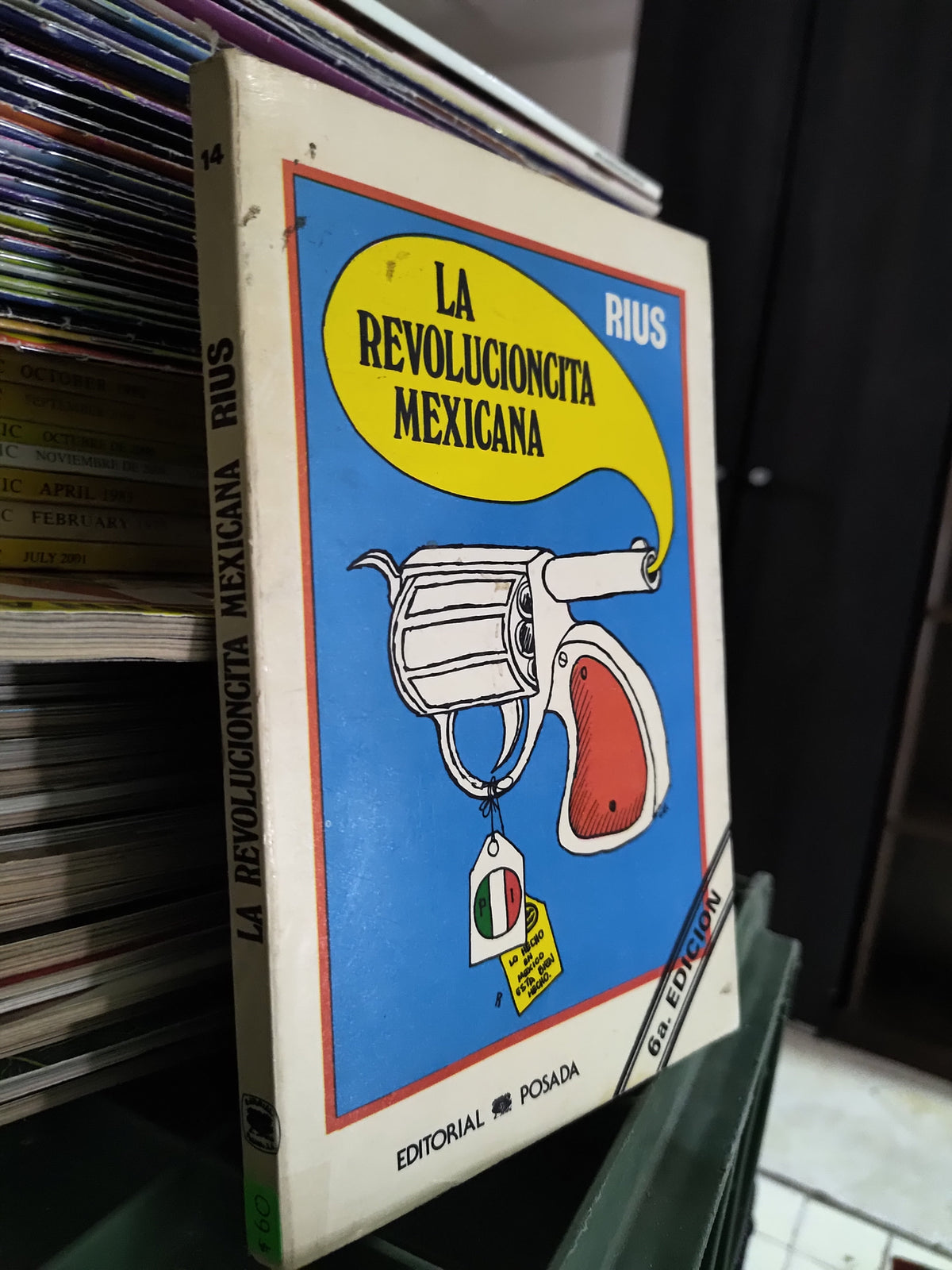 LA REVOLUCION MEXICANA POR RIUS USADO NOVELAS JUAREZ 515
