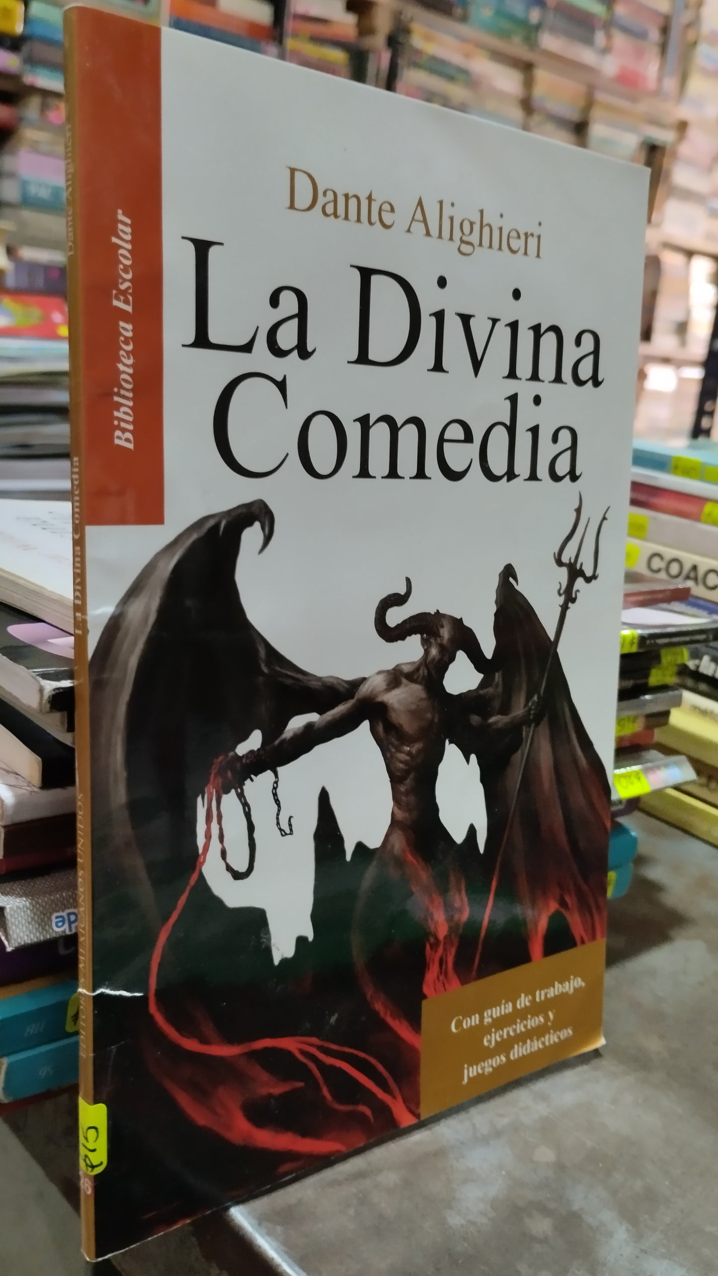 LA DIVINA COMEDIA POR DANTE ALIGHIERI LIBRO USADO INFANTIL ALDAMA