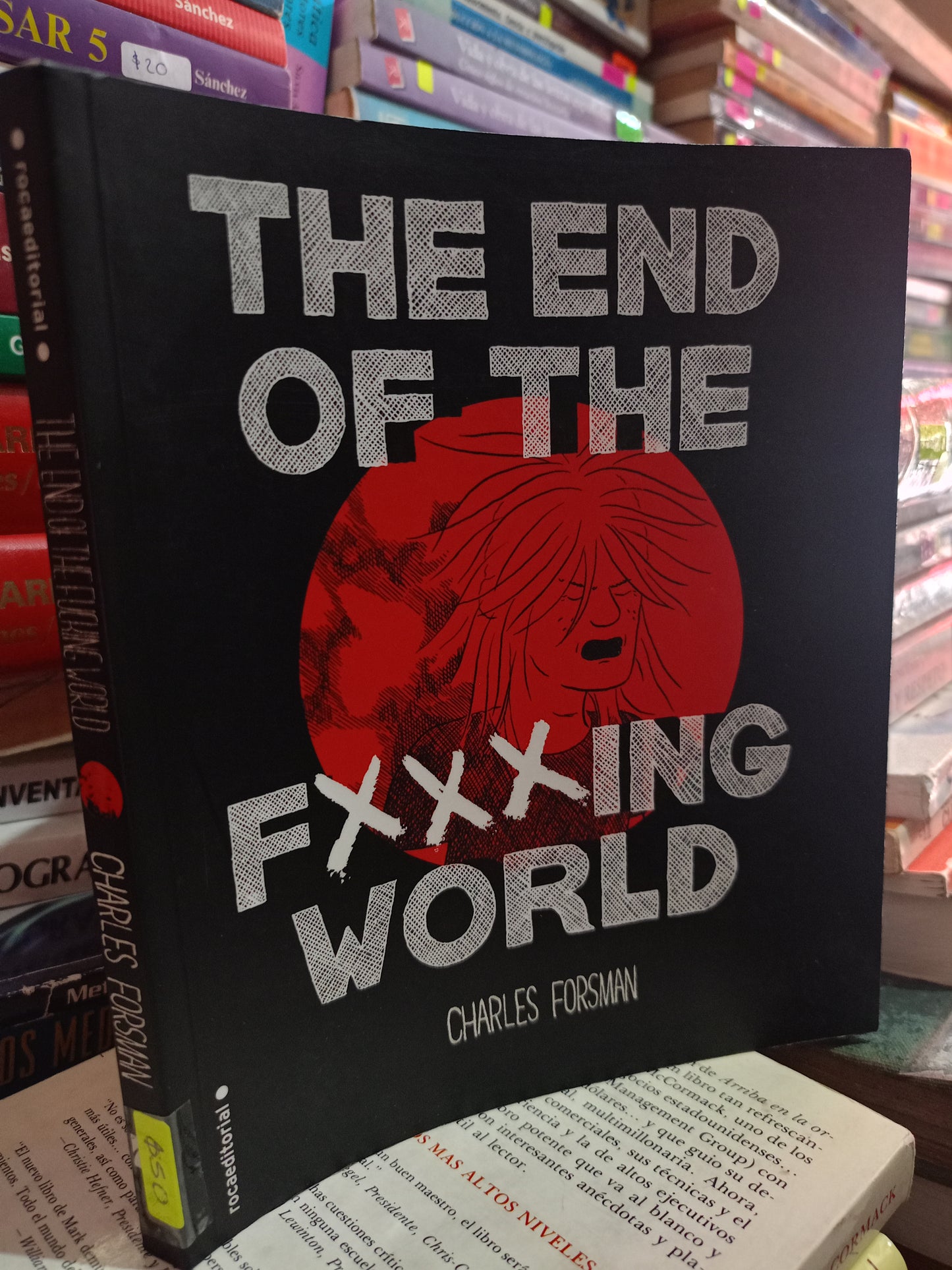 THE END OF THE FUCKING WORLD POR CHARLES FORSMAN USADO NOVELA LITERARIO 305