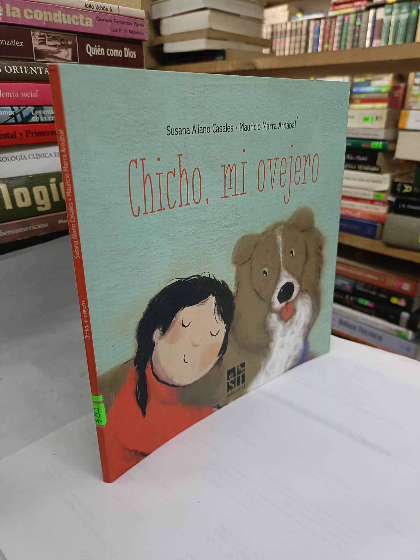 CHICHO MI OVEJERO POR SUSANA ADRIANA, MAURICIO MARRA USADO INFANTIL LITERARIO 207