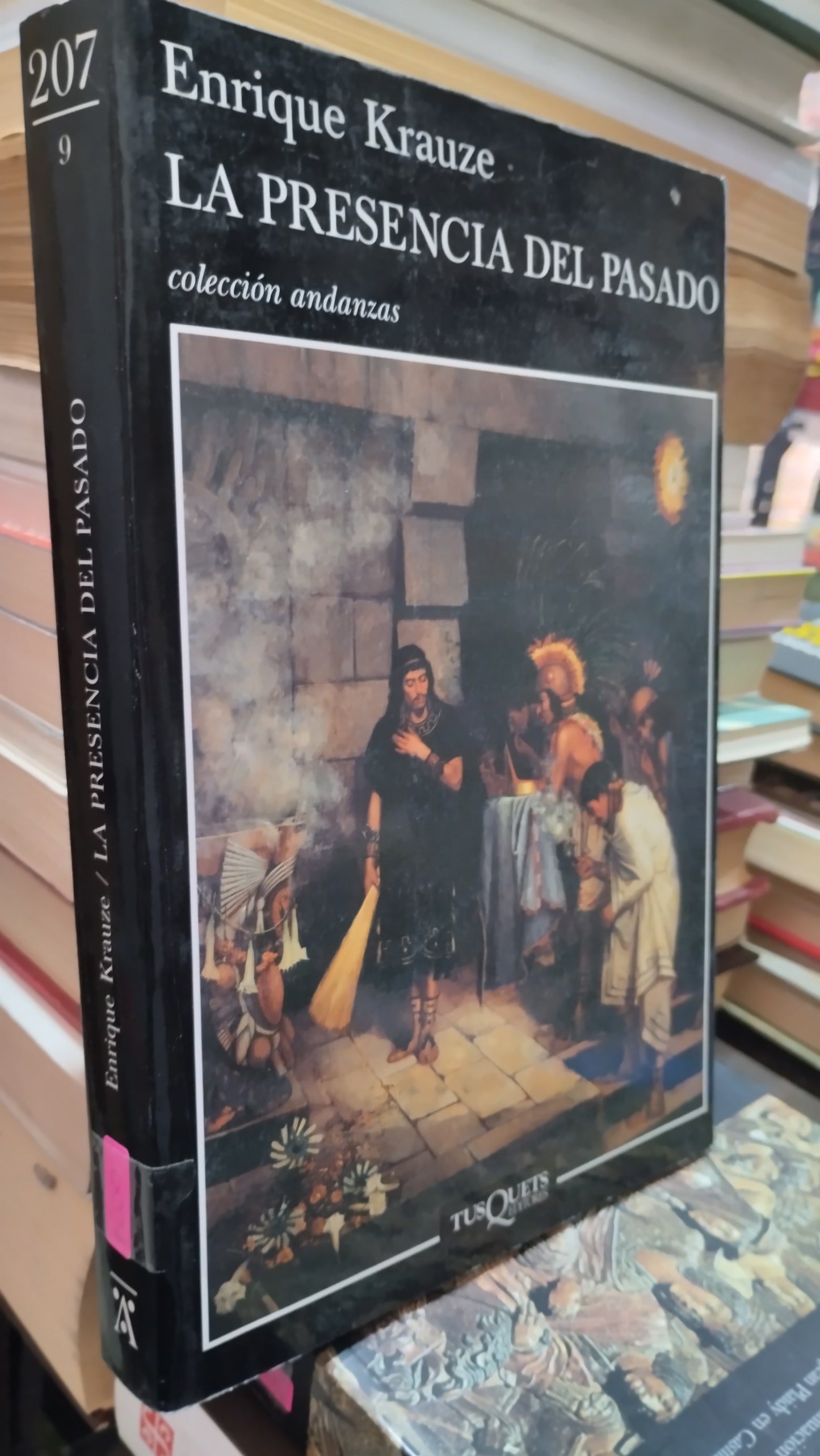LA PRESENCIA DEL PARAISO POR ENRIQUE KRAUZE LIBRO USADO NOVELAS ALDAMA