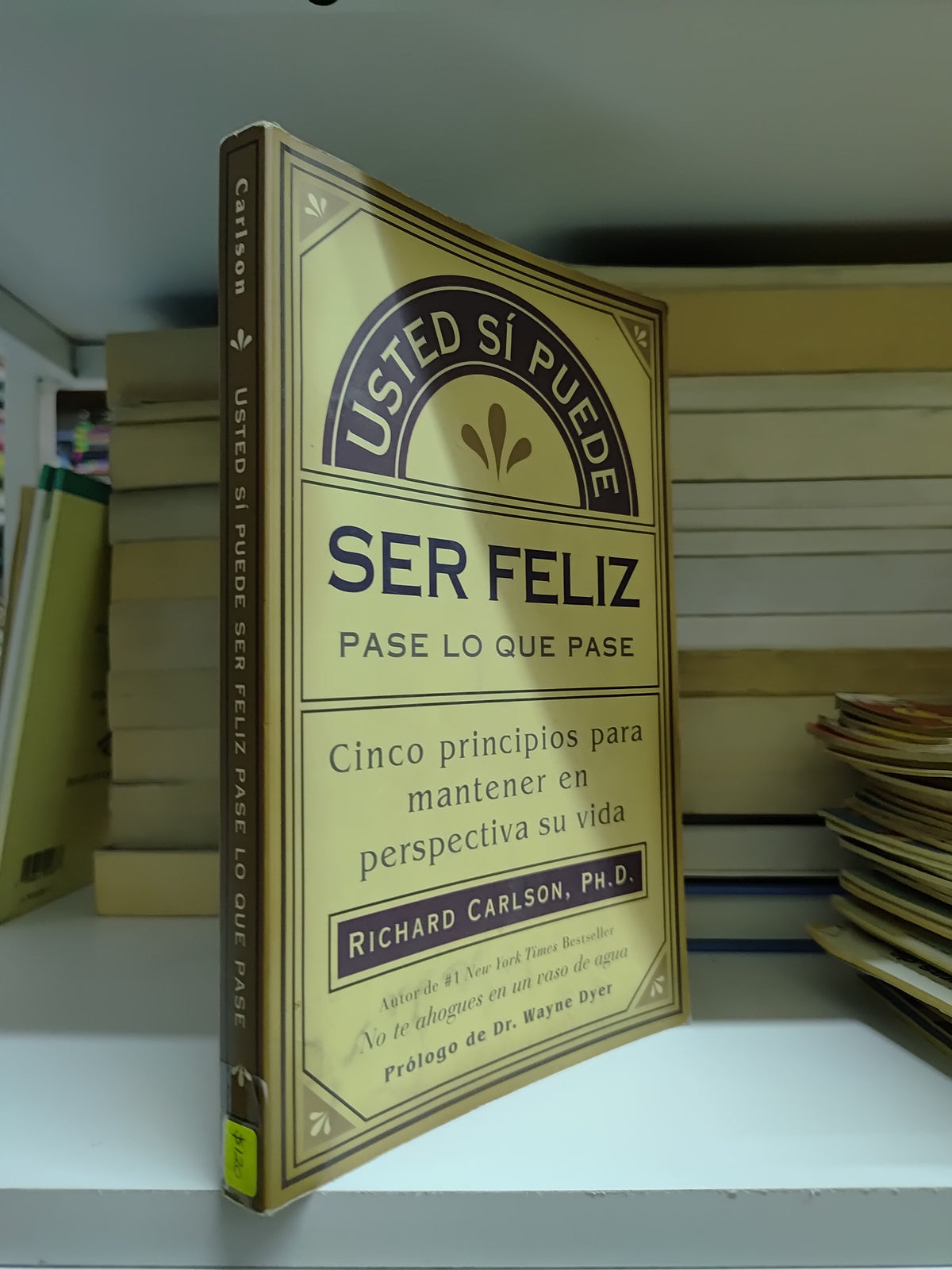 SER FELIZ PASE LO QUE PASE POR RICHARD CARLSON USADO SUP PERSONAL LITERARIO 207