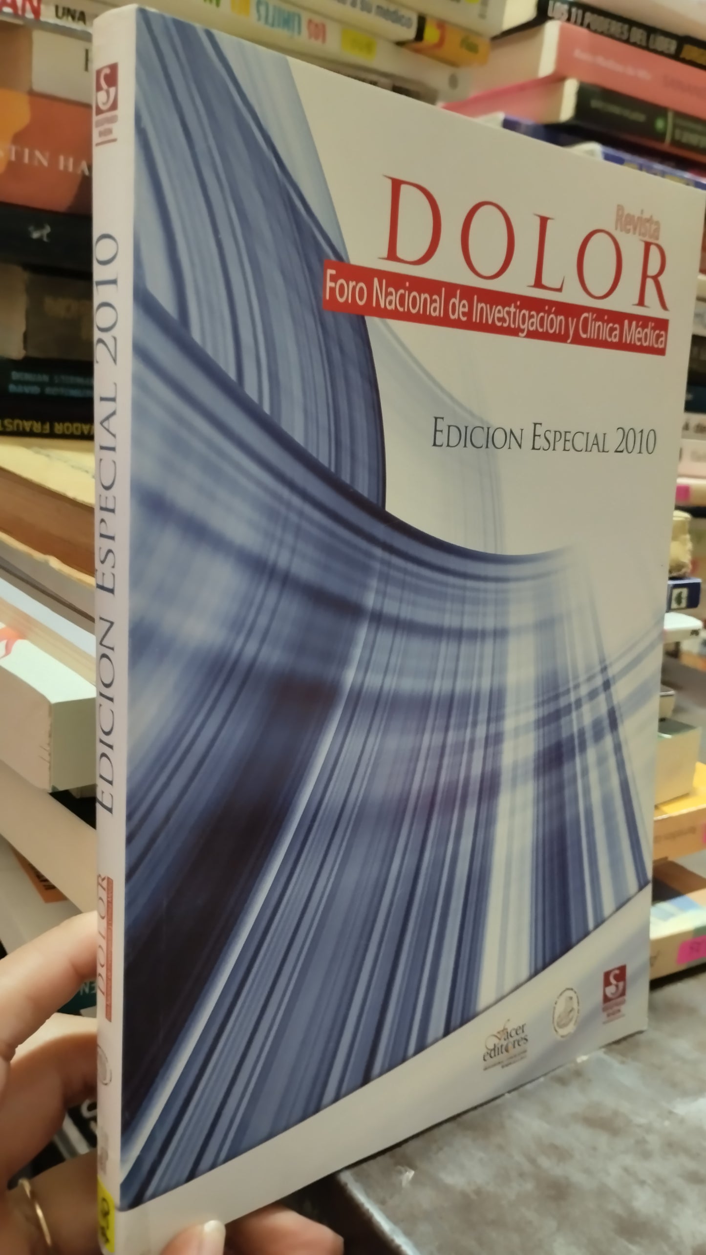 REVISTA DOLOR EDICION ESPECIAL 2010 LIBRO USADO SALUD ALDAMA
