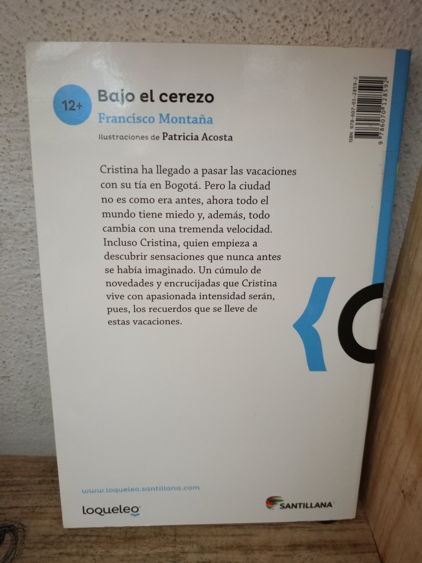 BAJO EL CEREZO POR FRANCISCO MONTAÑA USADO NOVELA LITERARIO 305