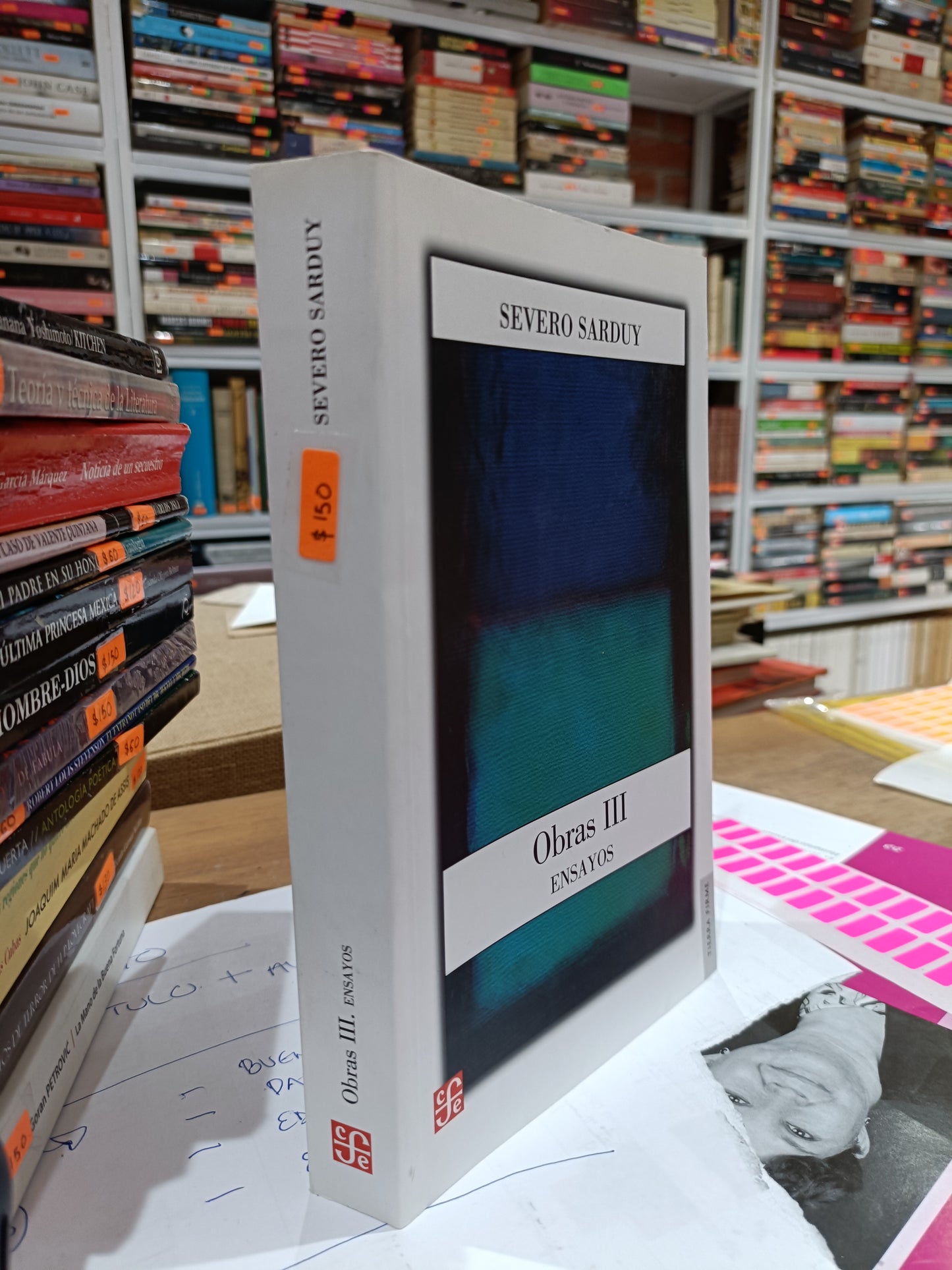 OBRAS III ENSAYOS POR SEVERO SARDUY USADOS NOVELAS JUAREZ 515