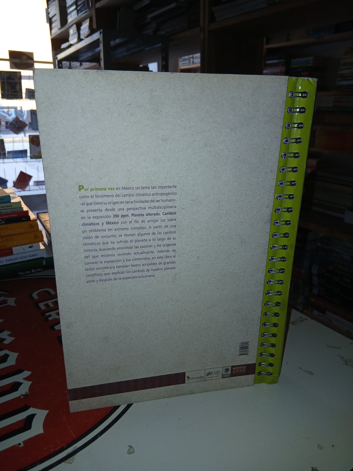 390 PLANETA ALTERADO CAMBIOS CLIMÁTICOS Y MÉXICO (VARIOS AUTORES) USADO GEOGRAFÍA LITERARIO 207