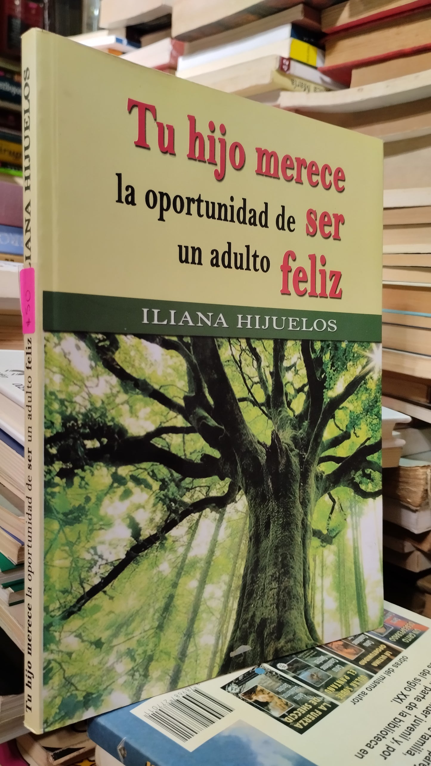 TU HIJO MERECE LA OPORTUNIDAD DE SER UN ADULTO FELIZ POR ILEANA HIJUELOS LIBRO USADO SUPERACION PERSONAL ALDAMA