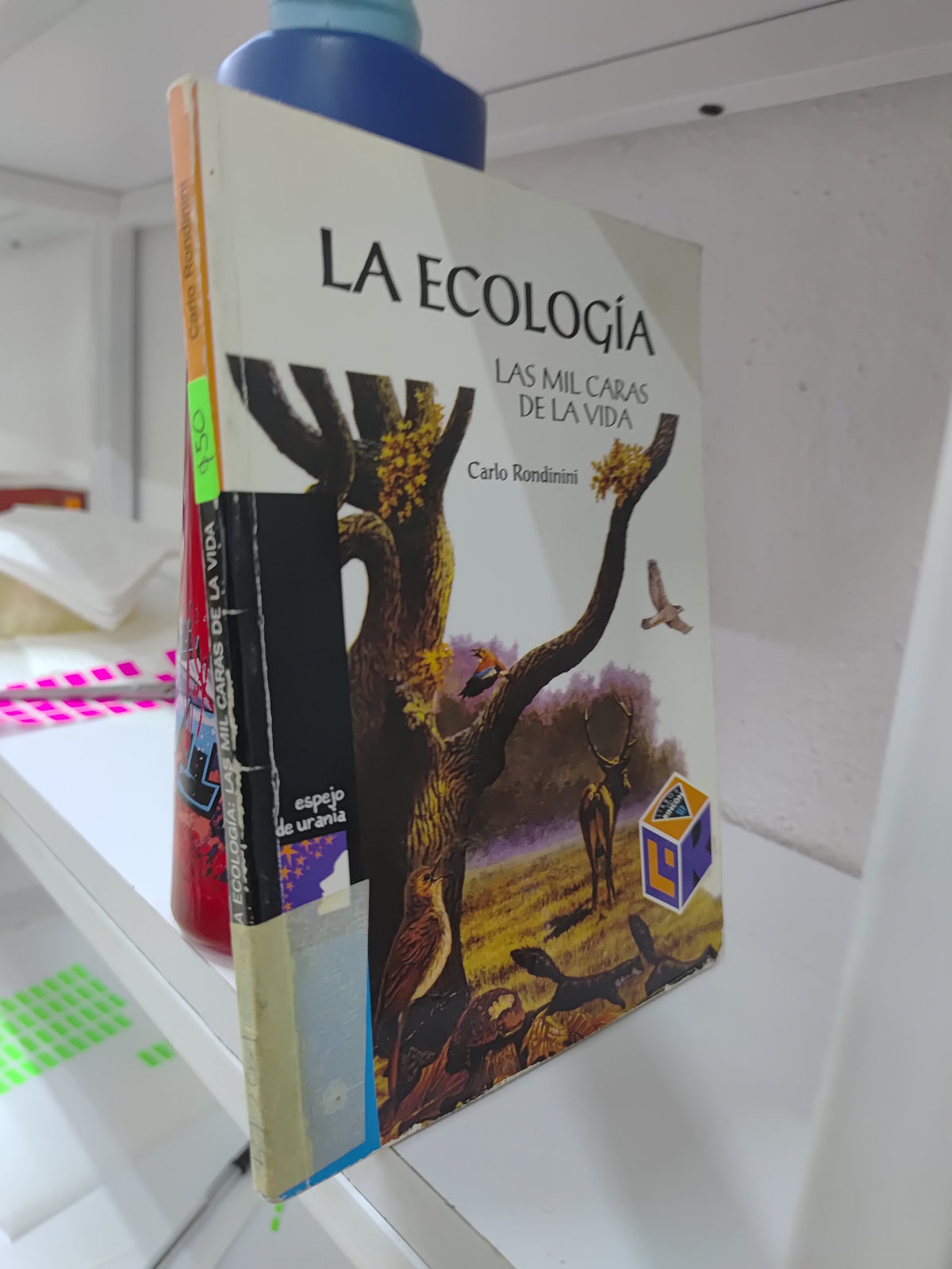 LA ECOLOGIA LAS MIL CARAS DE LA VIDA POR CARLO RONDININI USADO BIOLOGIA JUAREZ 515