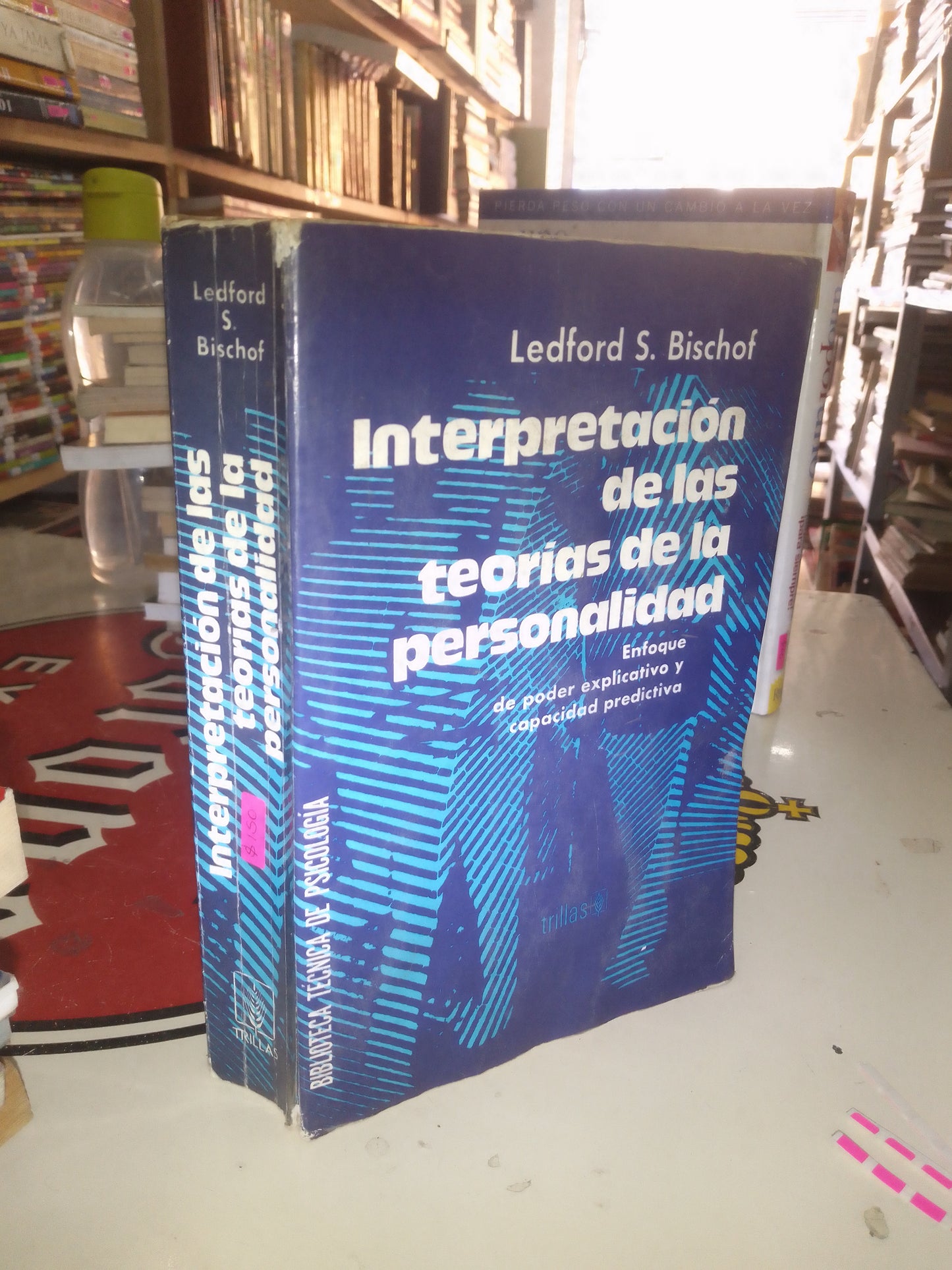 INTERPRETACIÓN DE LAS TEORÍAS DE LA PERSONALIDAD: ENFOQUE DE PODER EXPLICATIVO Y CAPACIDAD PREDICTIVA POR LEDFORD S. BISCHOF USADO PSICOLOGÍA LITERARIO 207