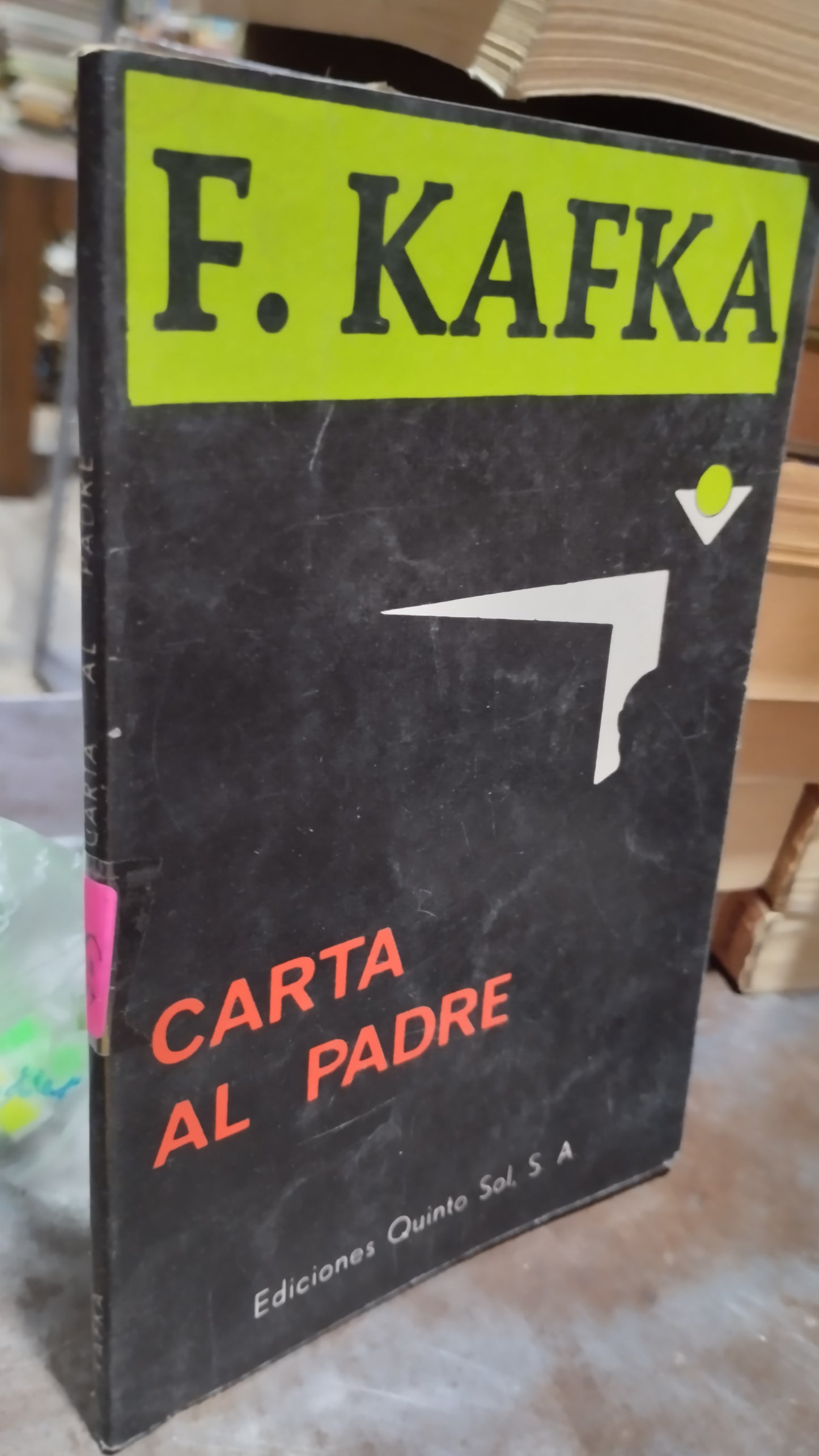 CARTA AL PADRE POR F KAFKA LIBRO USADO NOVELAS ALDAMA