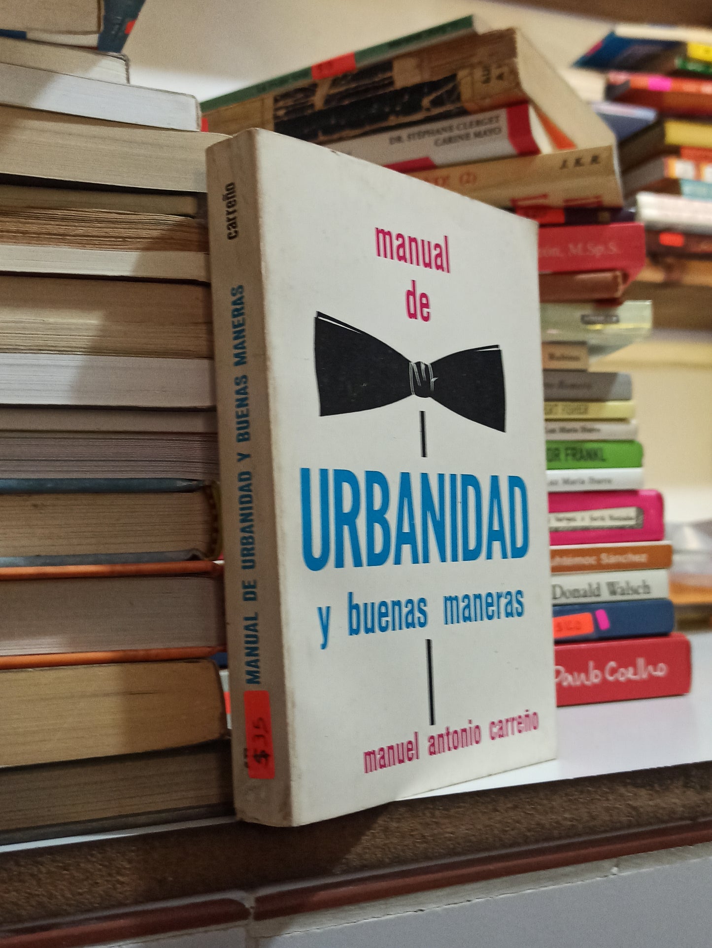 MANUAL DE URBANIDAD Y BUENAS MANERAS POR MANUEL ANTONIO CARREÑO USADO SUPERACION PERSONAL JUÁREZ