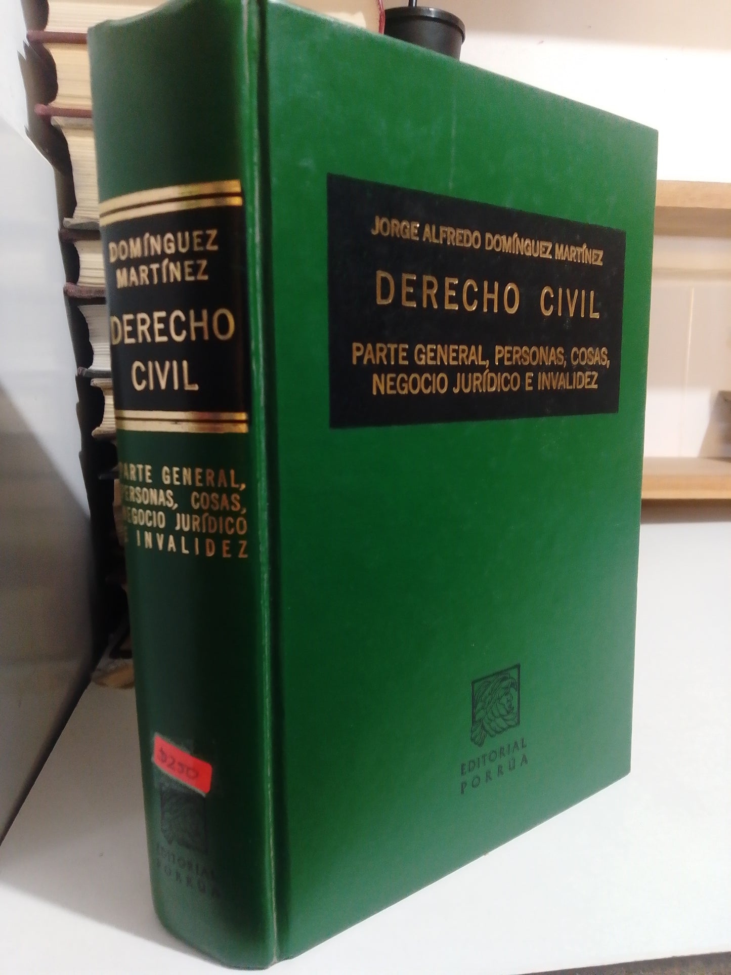 DERECHO CIVIL POR JORGE ALFREDO DOMINGUEZ MARTINEZ USADO DERECHO JUAREZ