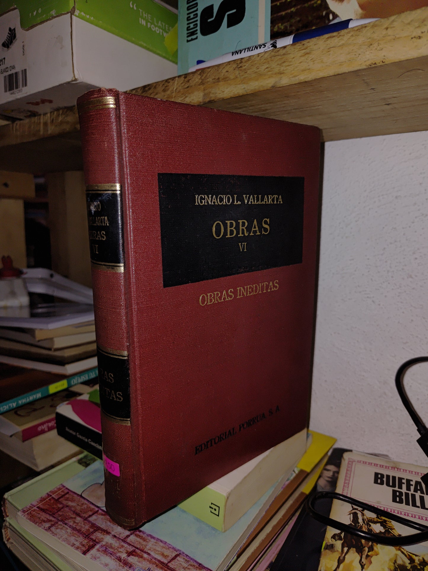 OBRAS 6 POR IGNACIO L. VALLARTA USADO DERECHO JUAREZ 515