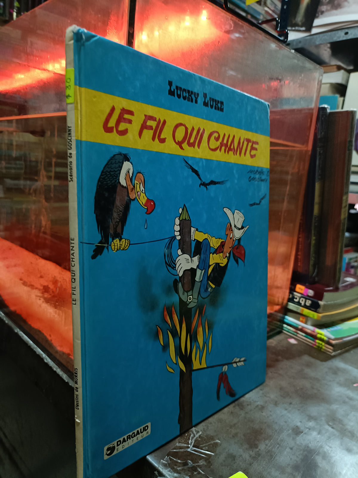LE FIL QUI CHANTE POR LUCKY LUKE USADO IDIOMAS ALDAMA