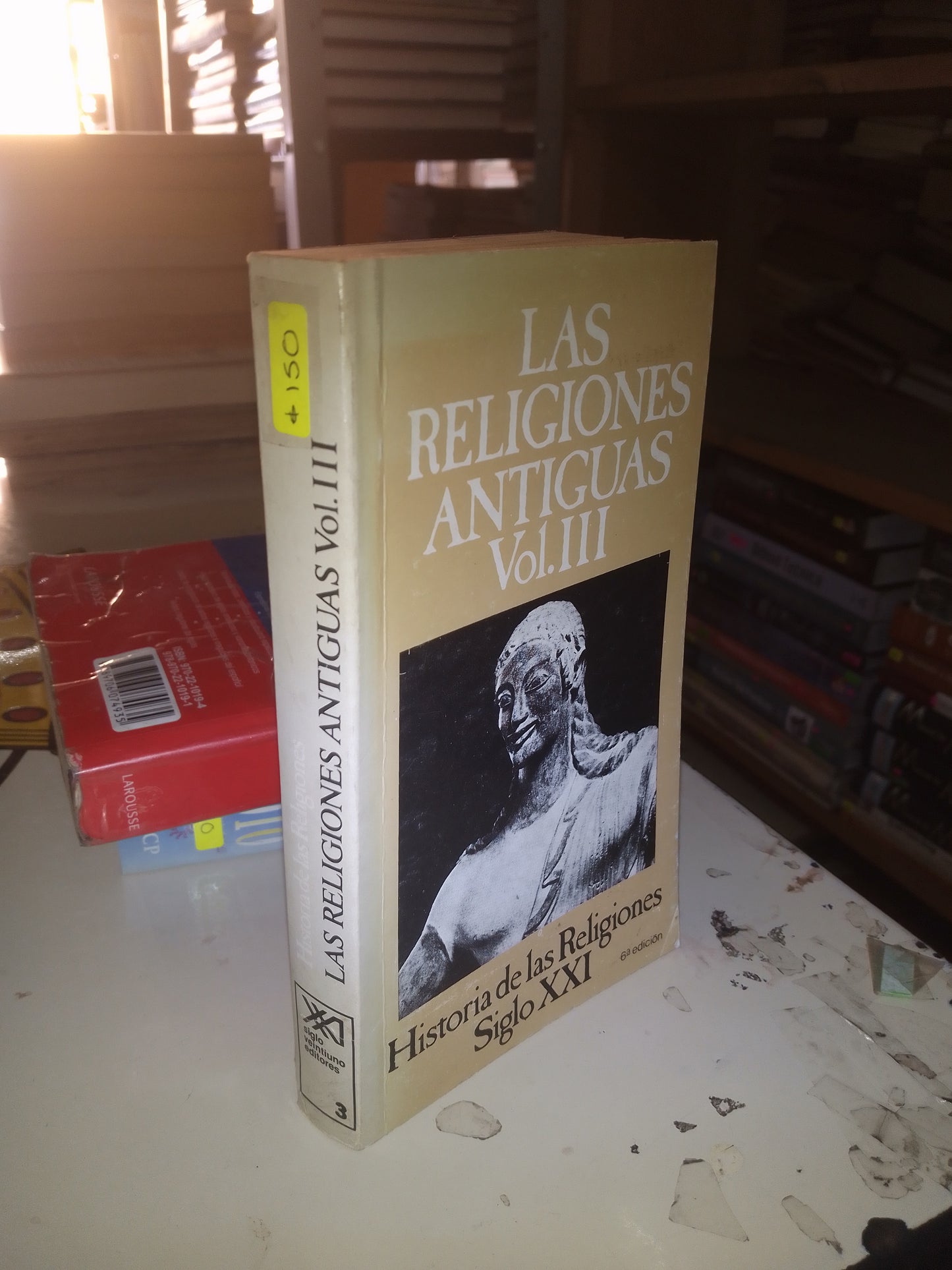 LAS RELIGIONES ANTIGUAS VOL. III DIRIGIDO POR HENRI CHARLES PUECH USADO HISTORIA LITERARIO 207