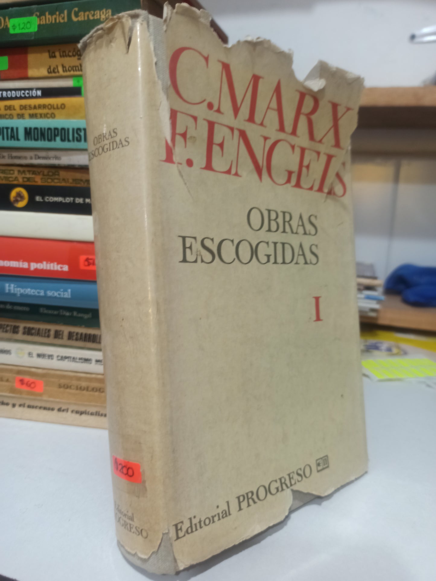 OBRAS ESCOGIDAS 1 POR C. MARX USADO SOCIOLOGIA JUÁREZ