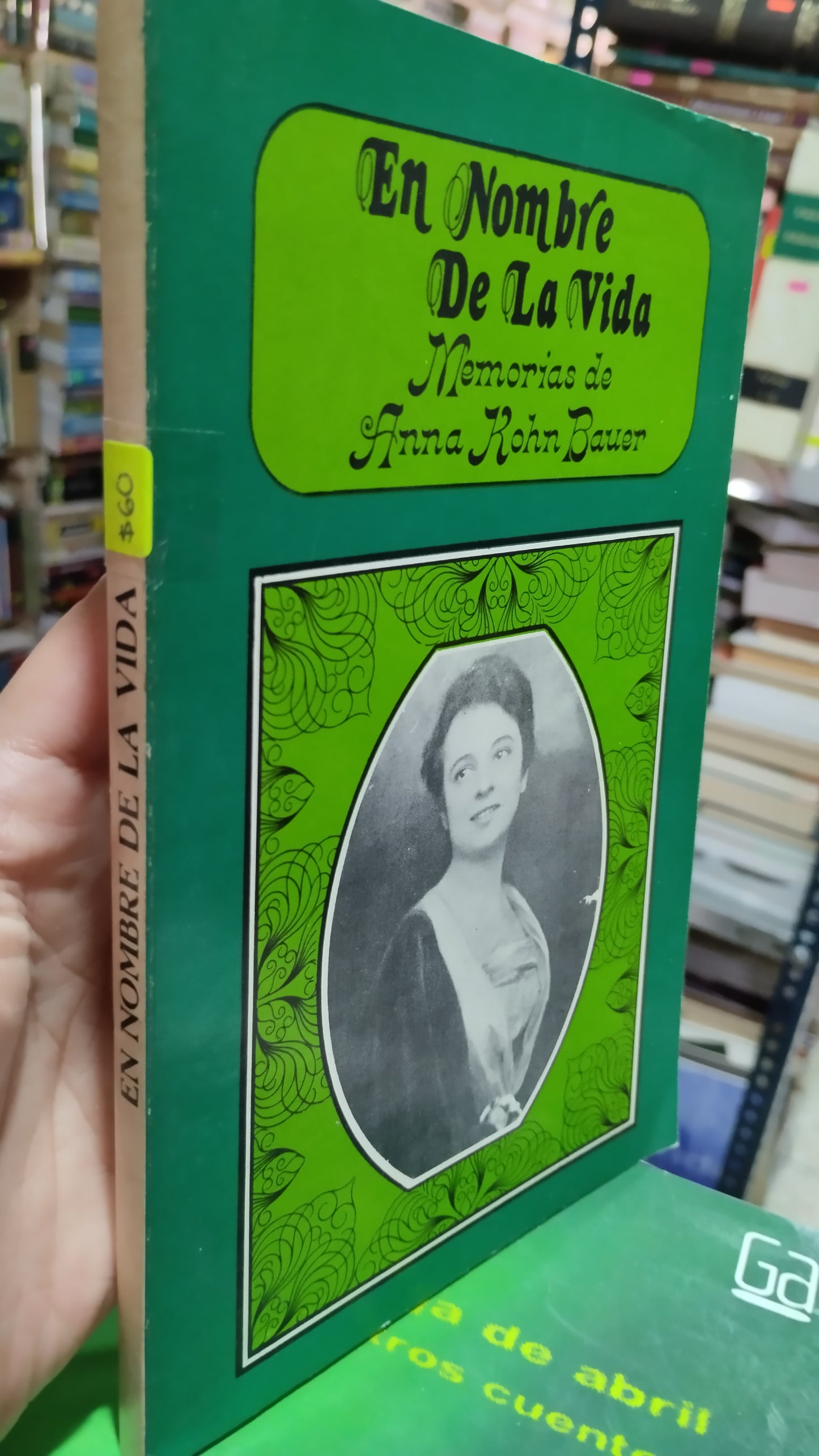 EN NOMBRE DE LA VIDA POR EDITORIAL PAX MEXICO LIBRO USADO NOVELAS ALDAMA