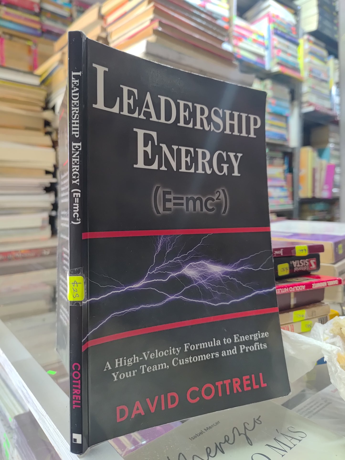 LEADERSHIP ENERGY POR DAVID COTTRELL USADO IDIOMAS JUAREZ