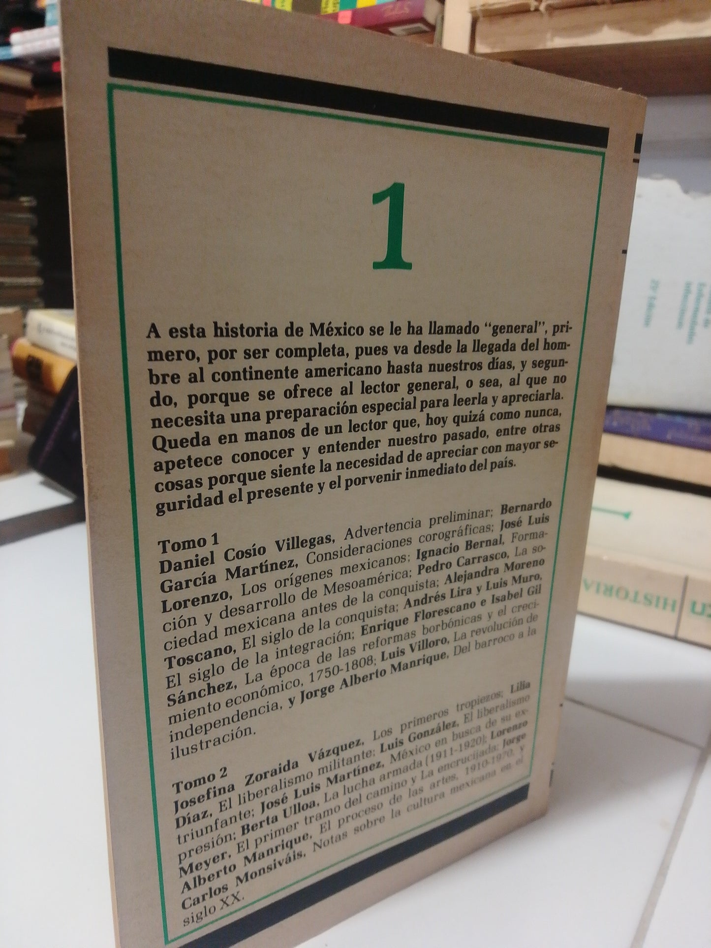 HISTORIA GENERAL DE MEXICO 1 USADO NOVELA JUÁREZ