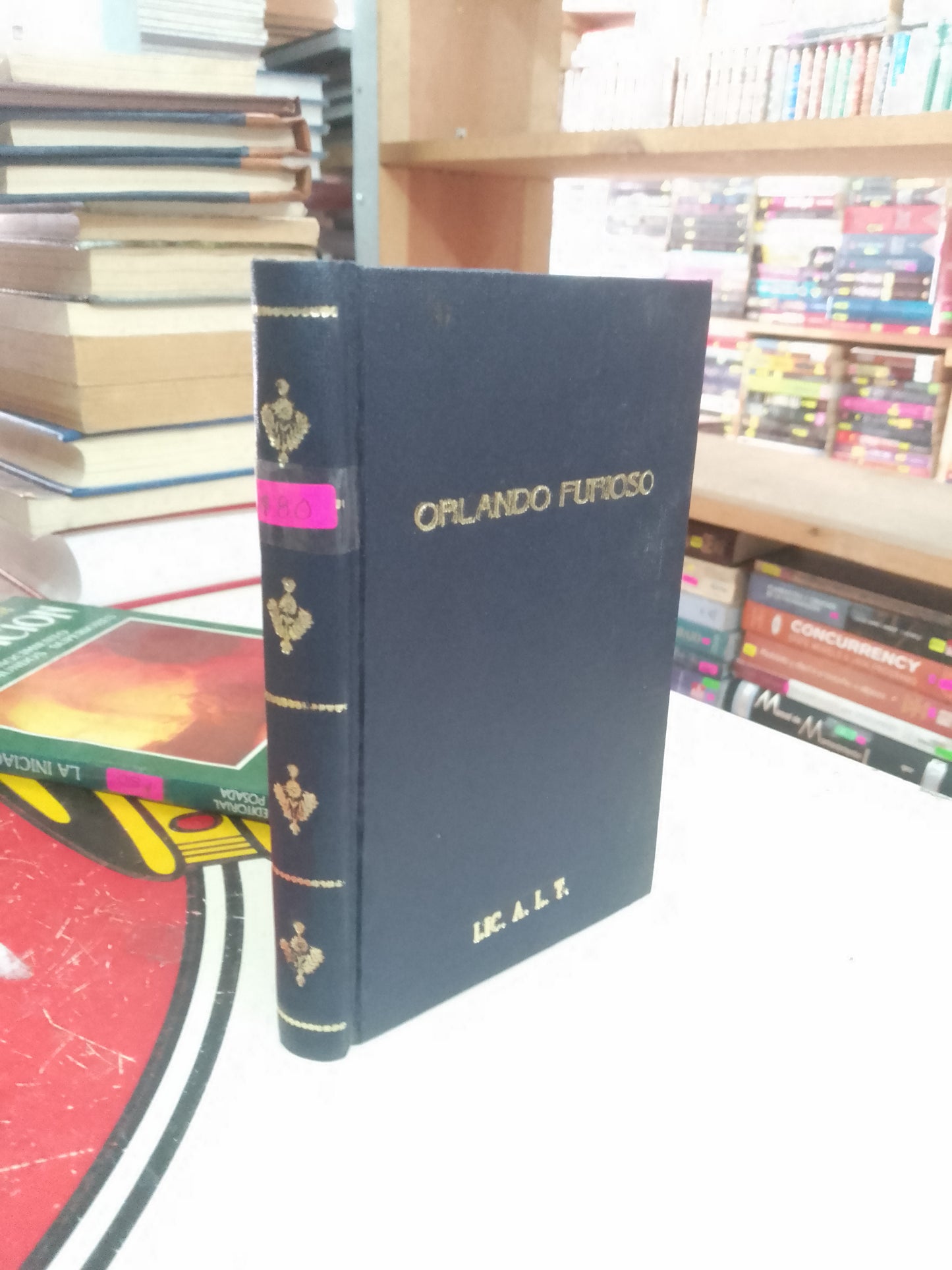 ORLANDO FURIOSO POR ARIOSTO USADO NOVELA LITERARIO 207