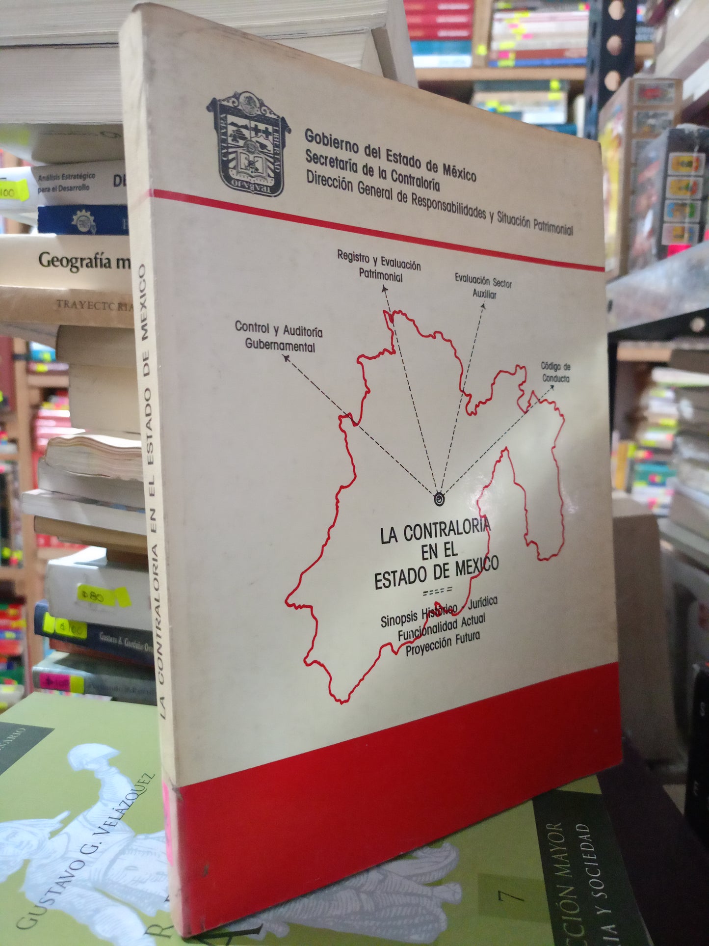 LA CONTRALORIA EN EL ESTADO DE MEXICO USADO HISTORIA LITERARIO 305
