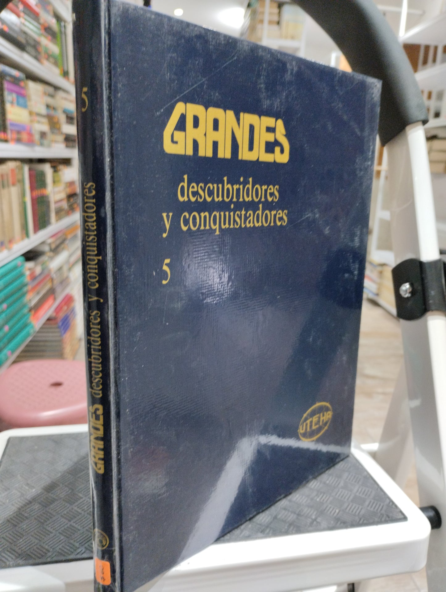 GRANDES DESCUBRIDORES Y CONQUISTADORES 5 POR DESCONOCIDO USADO HISTORIA JUAREZ 515