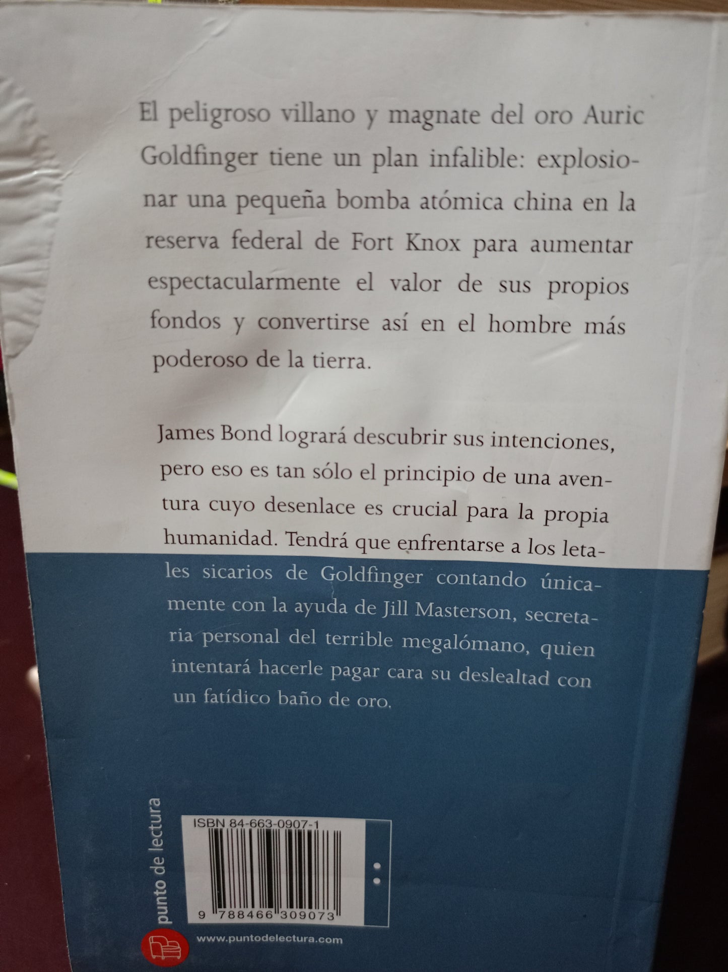 GOLDFINGER IAN FLEMING USADO NOVELA LITERARIO 305