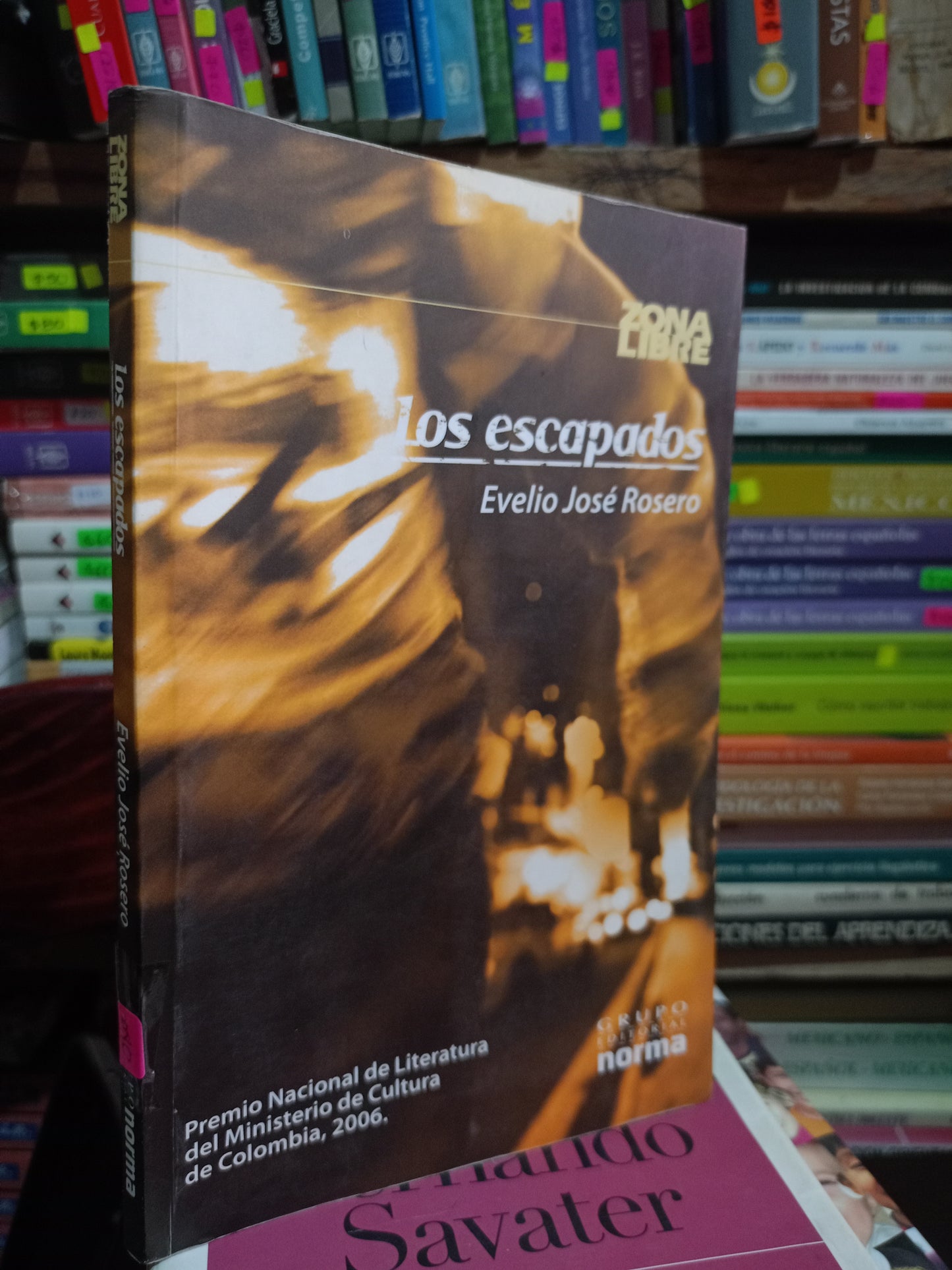 LOS ESCAPADOS POR EVELIO JOSE ROSERO USADO NOVELA LITERARIO 305