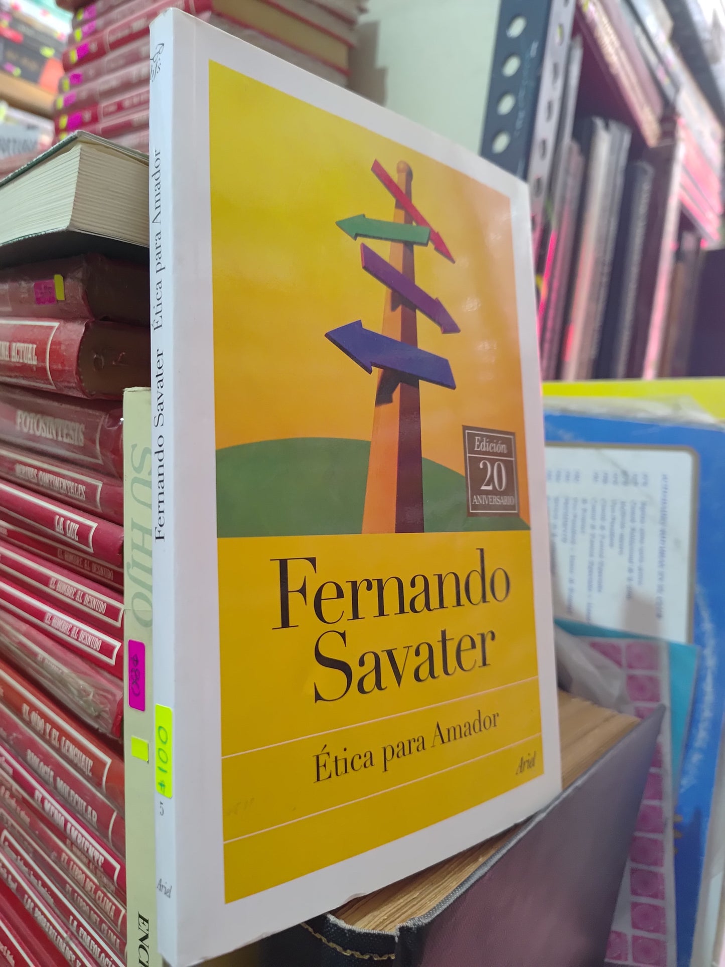 ETICA PARA AMADOR POR FERNANDO SAVATER USADO SOCIOLOGIA LITERARIO 305