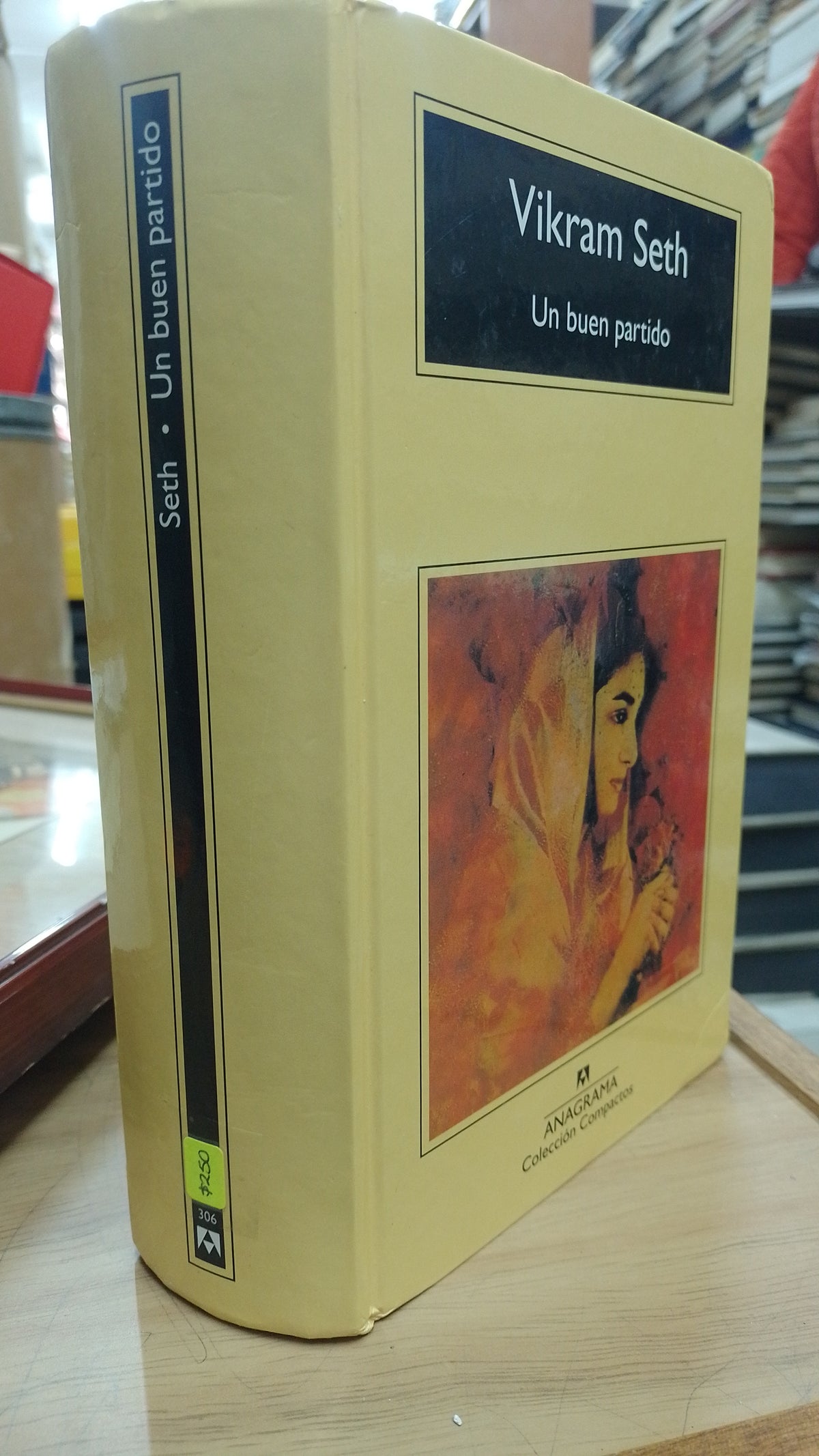 UN BUEN PARTIDO POR VIKRAM SETH USADO NOVELA JUAREZ 515