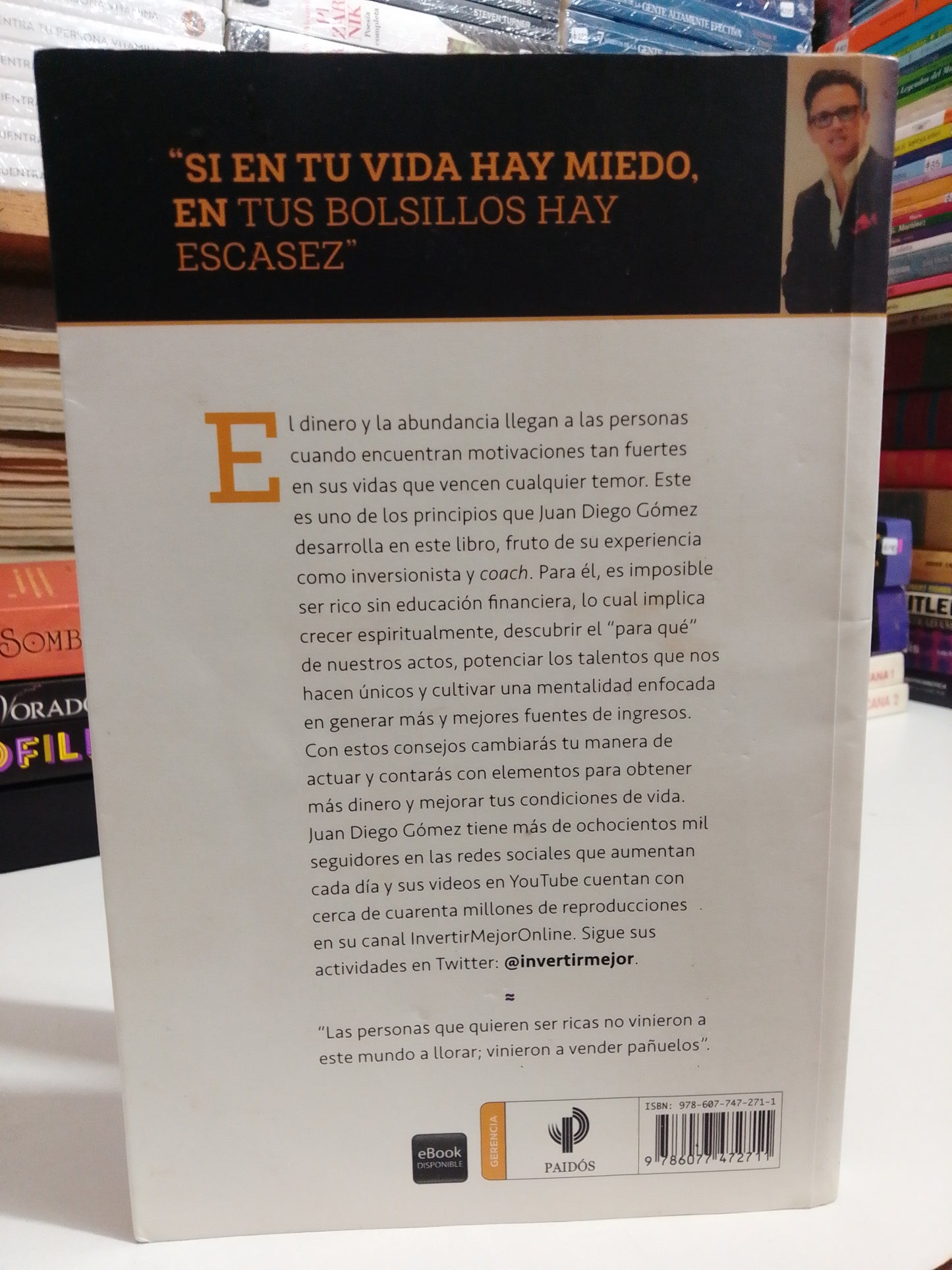 HABITOS DE RICOS POR JUAN DIEGO GÓMEZ GÓMEZ USADO SUP.PERSONAL JUAREZ