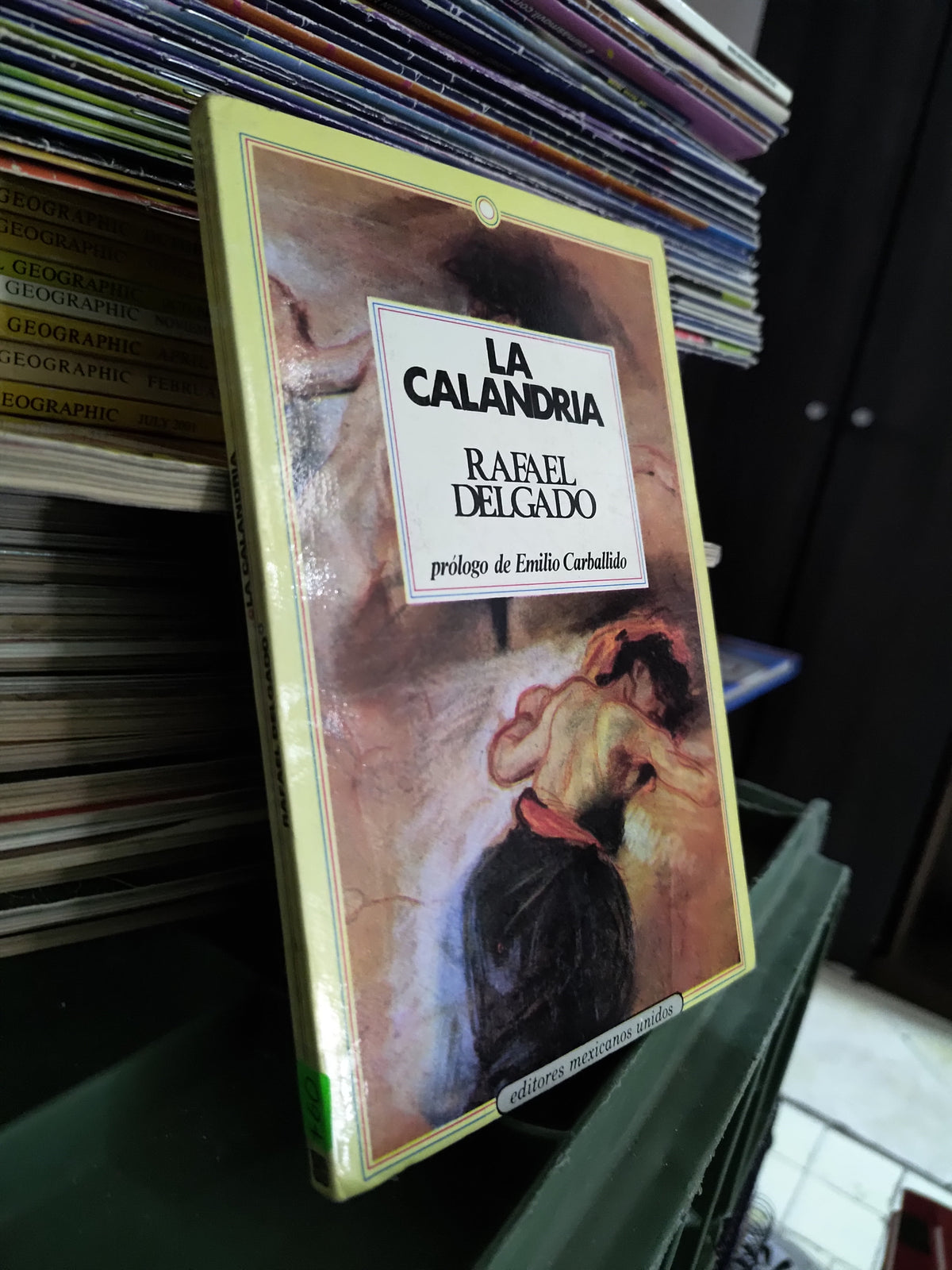 LA CALANDRIA POR RAFAEL DELGADO USADO NOVELAS JUAREZ 515