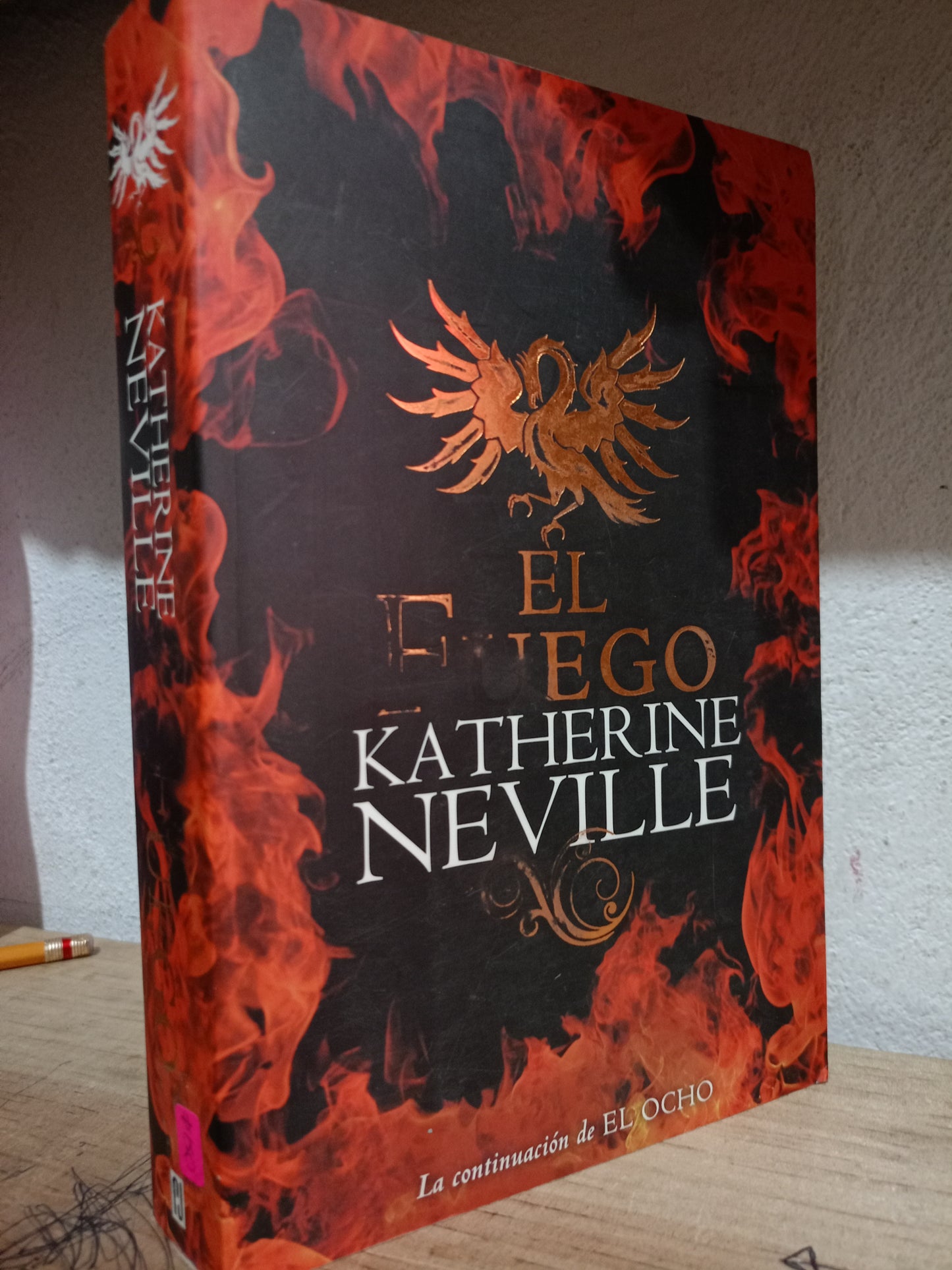 EL FUEGO POR KATHERINE NEVILLE USADO NOVELA LITERARIO 305