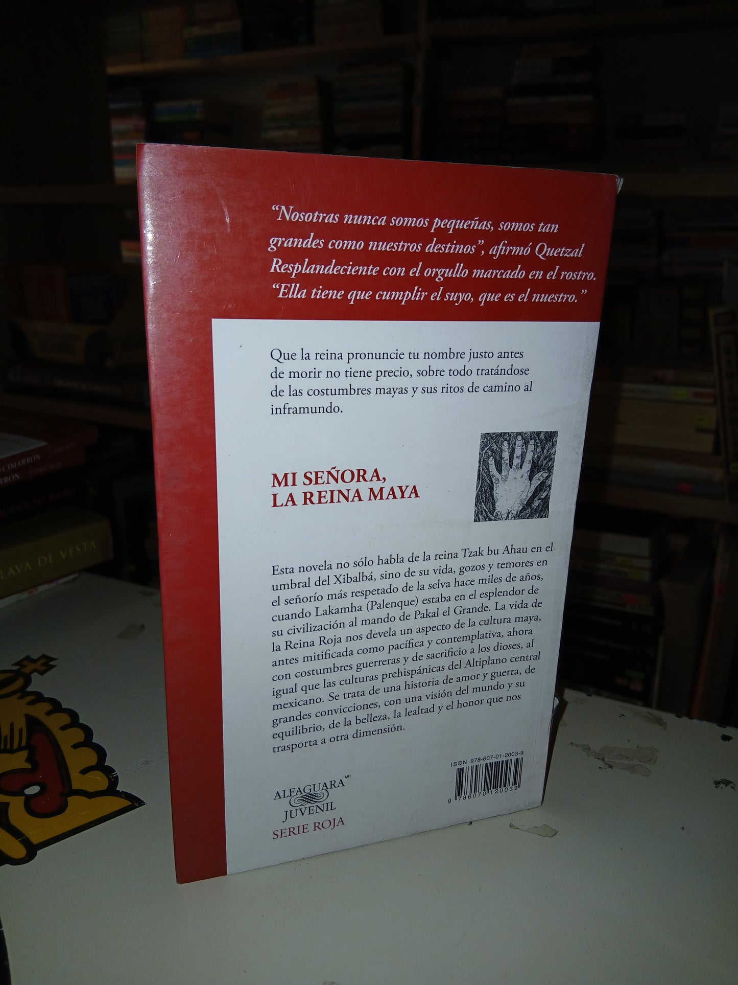 MI SEÑORA, LA REINA MAYA POR JOSÉ LUIS TRUEBA LARA USADO NOVELA LITERARIO 207