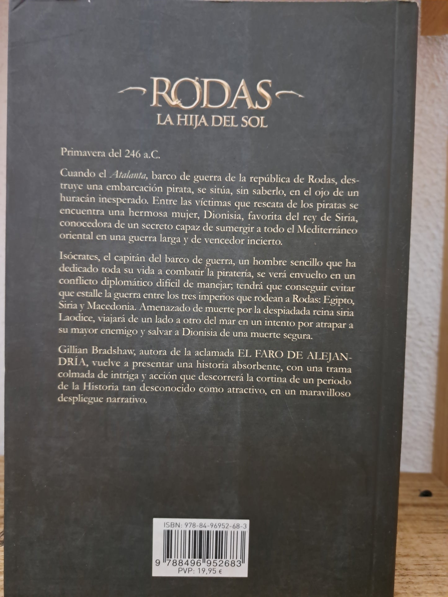 RODAS LA HIJA DEL SOL GILLIAN BRADSHAW USADO NOVELA LITERARIO 305