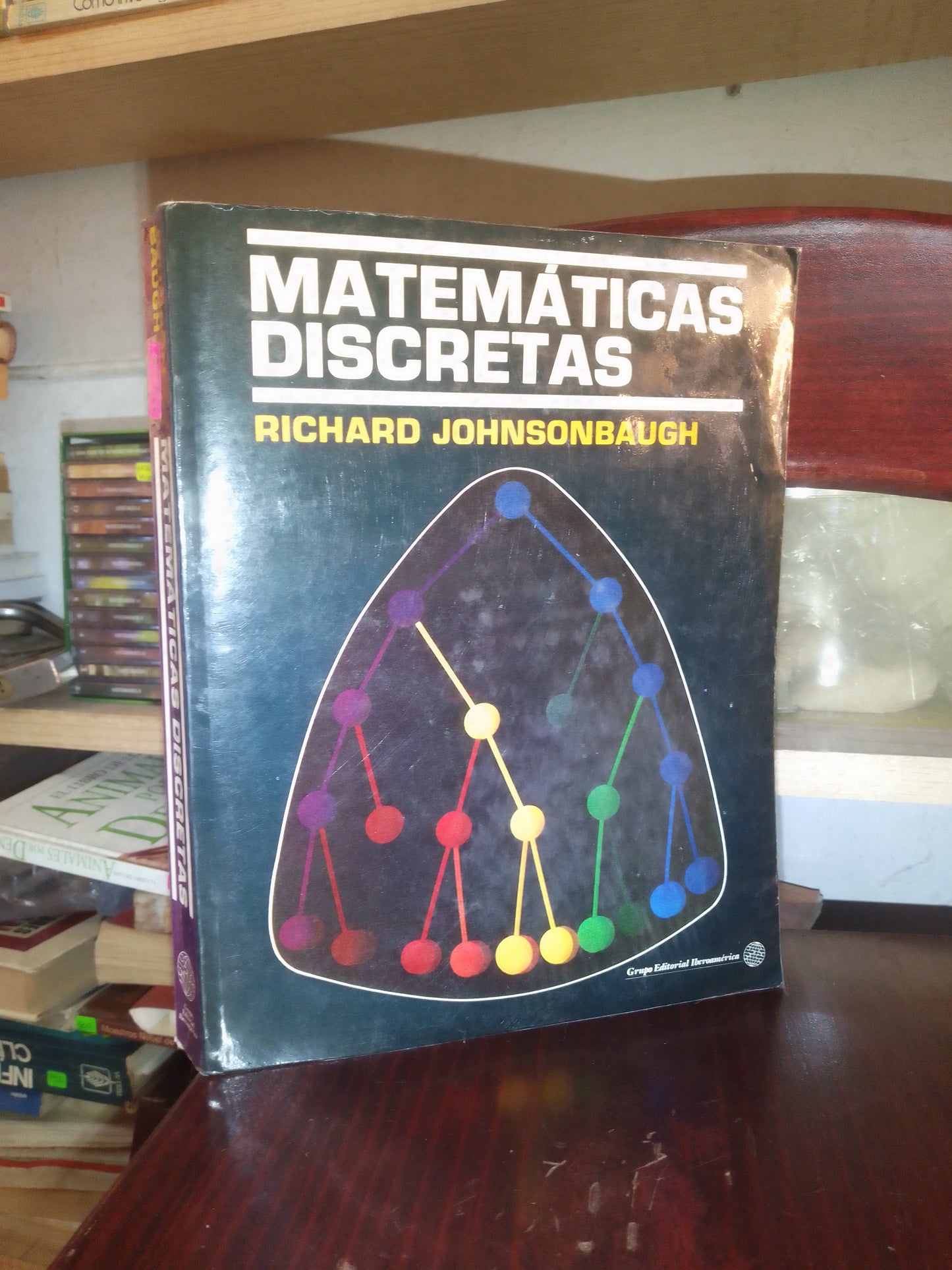 MATEMÁTICAS DISCRETAS POR RICHARD JOHNSONBAUGH USADO MATEMÁTICAS LITERARIO 207