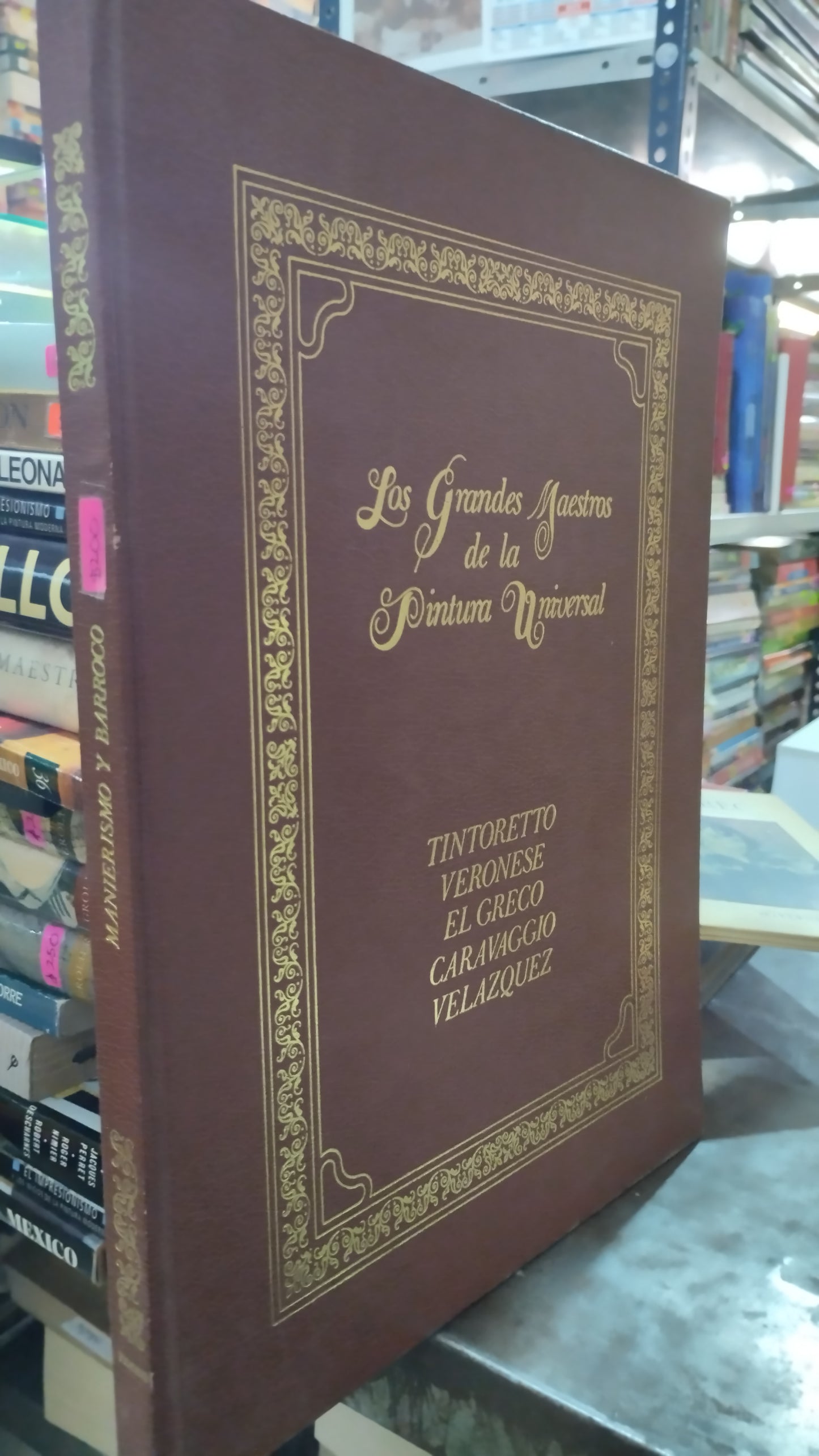 LOS GRANDES MAESTROS DE LA PINTURA UNIVERSAL MANIERISMO Y BARROCO LIBRO USADO ARTE ALDAMA